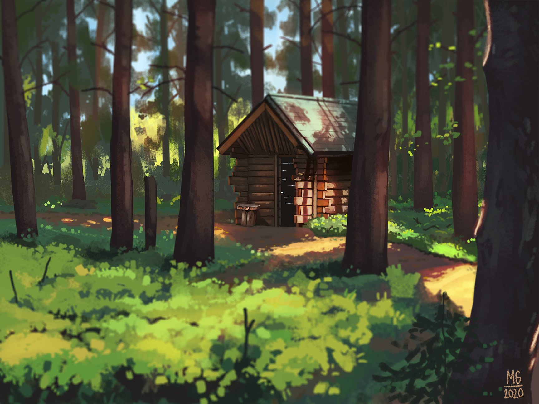 Cottage in the Woods