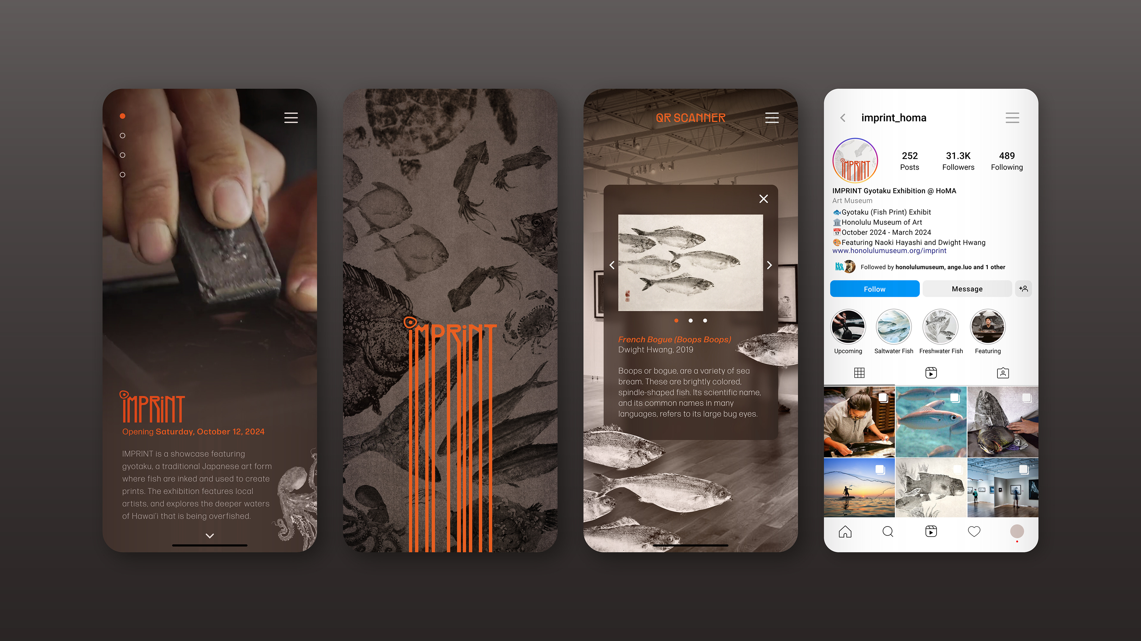 Highlighted App Screens