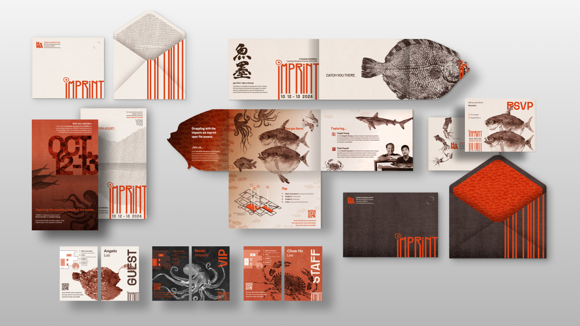 Save the Date, Invitation, Badges, RSVP, Envelopes