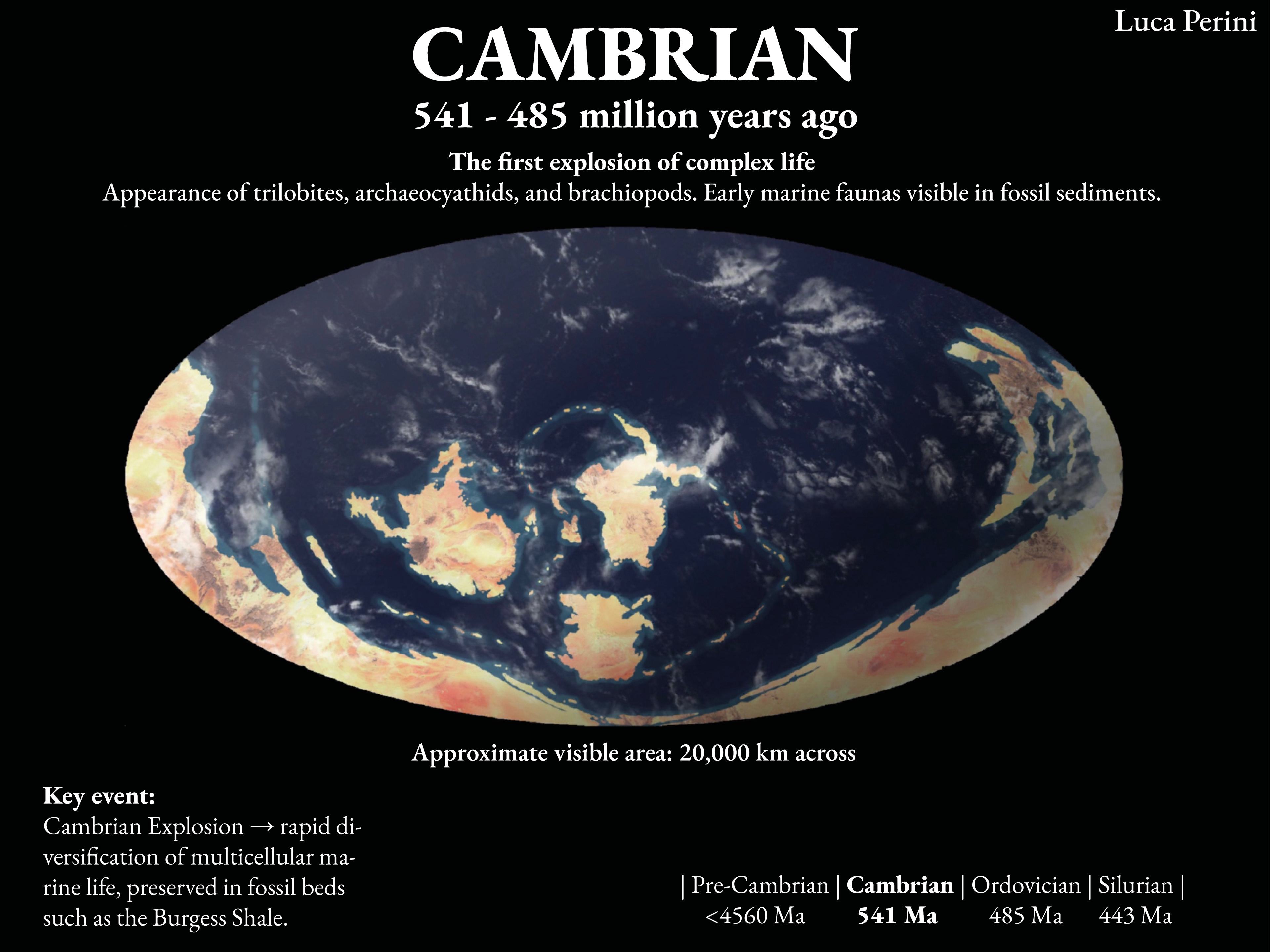 Cambrian World Map