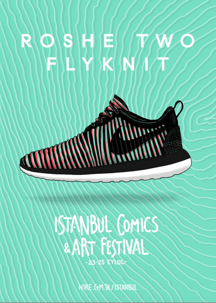 Nike flyknit clearance poster