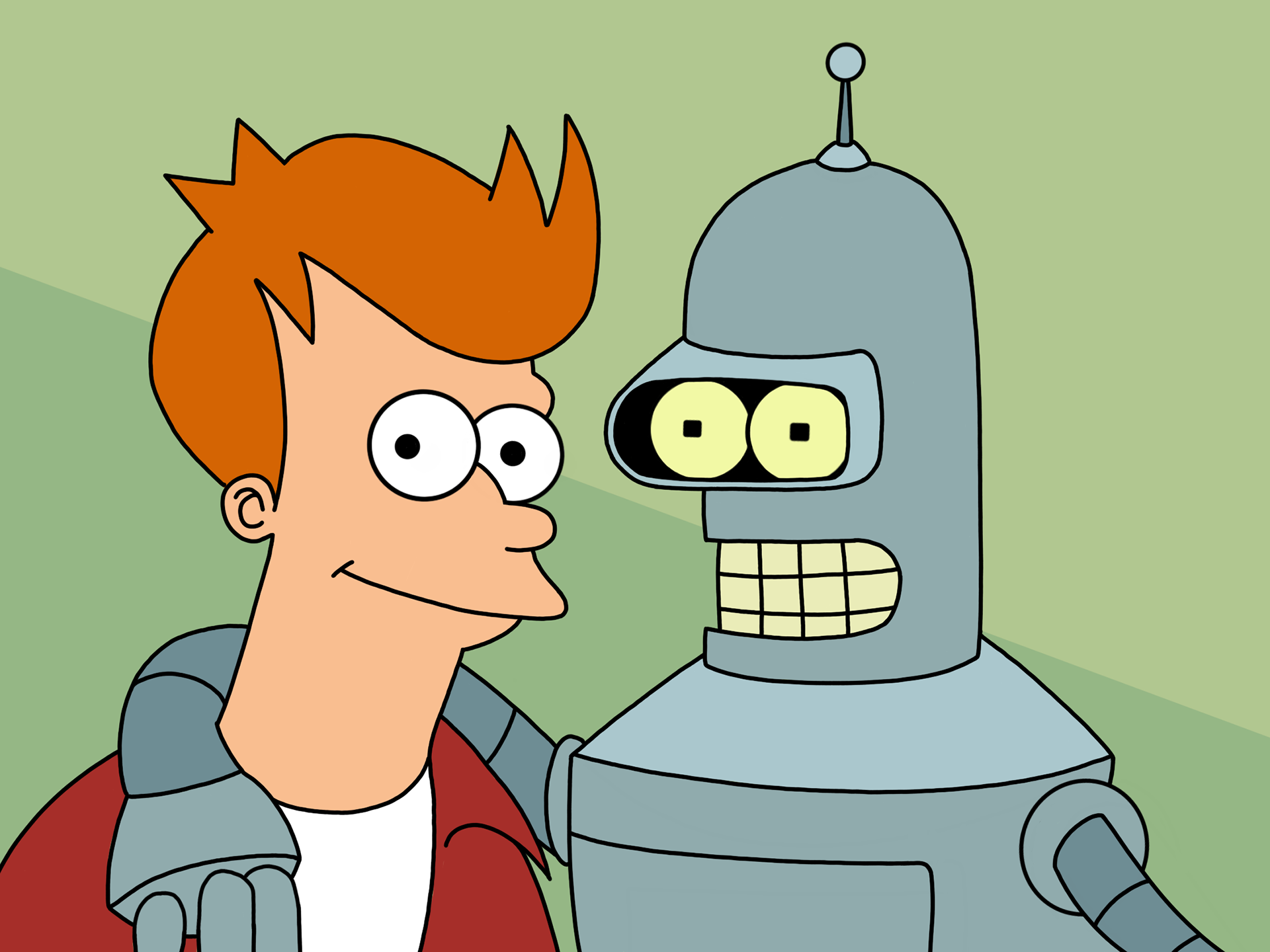 fry and bender