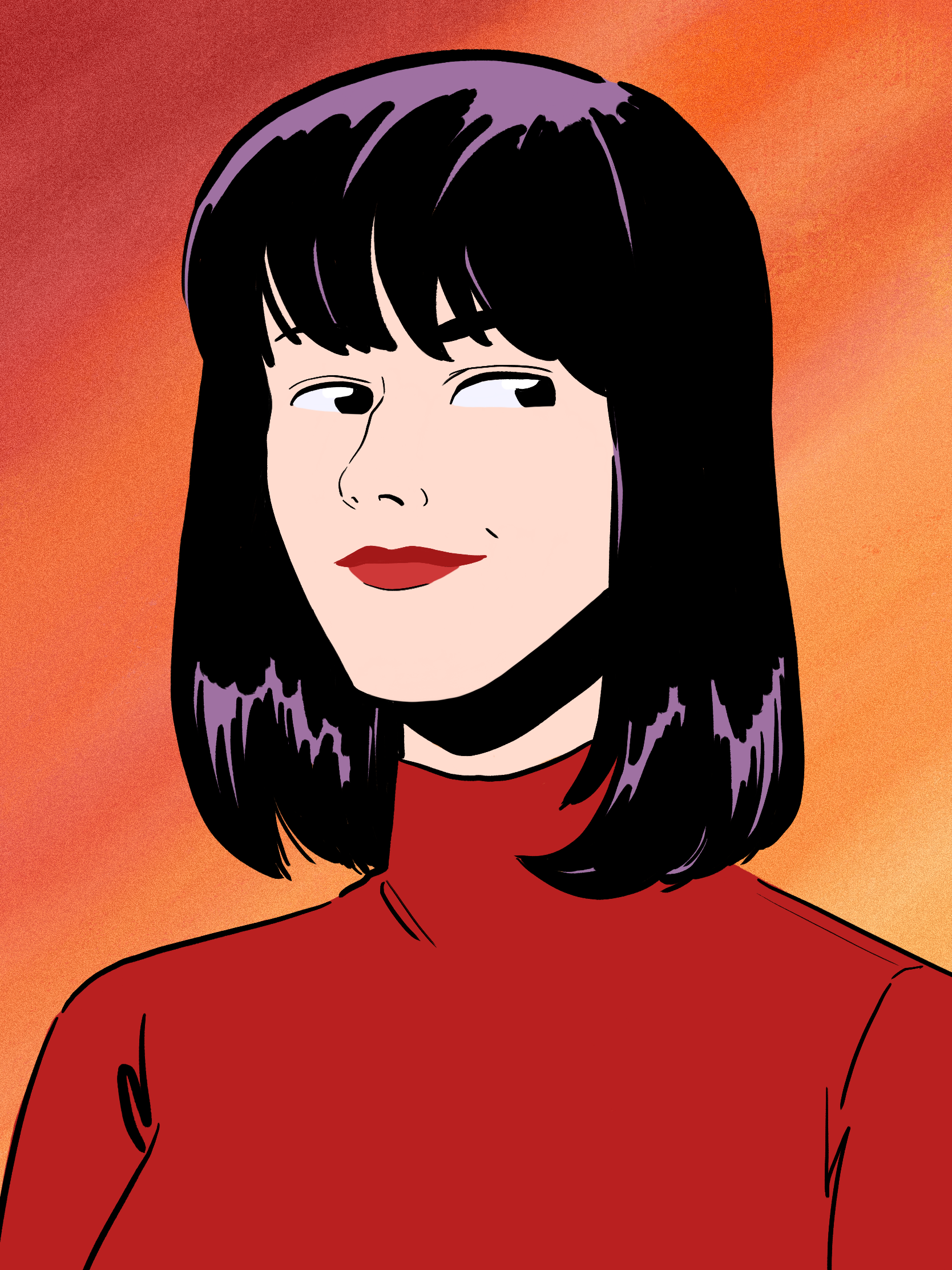 Me Chris Samnee comic book style