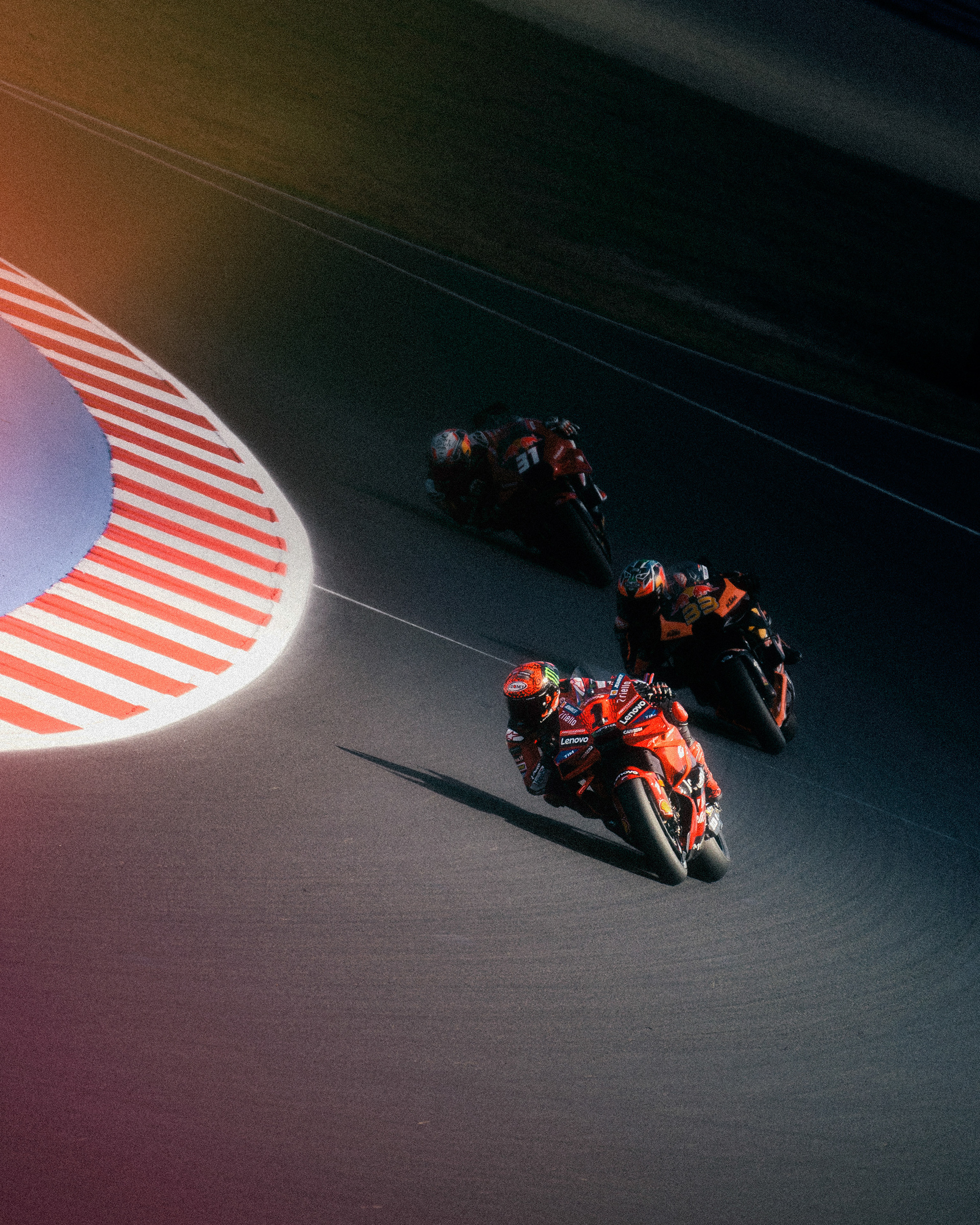 F. Bagnaia, B. Binder, P. Acosta