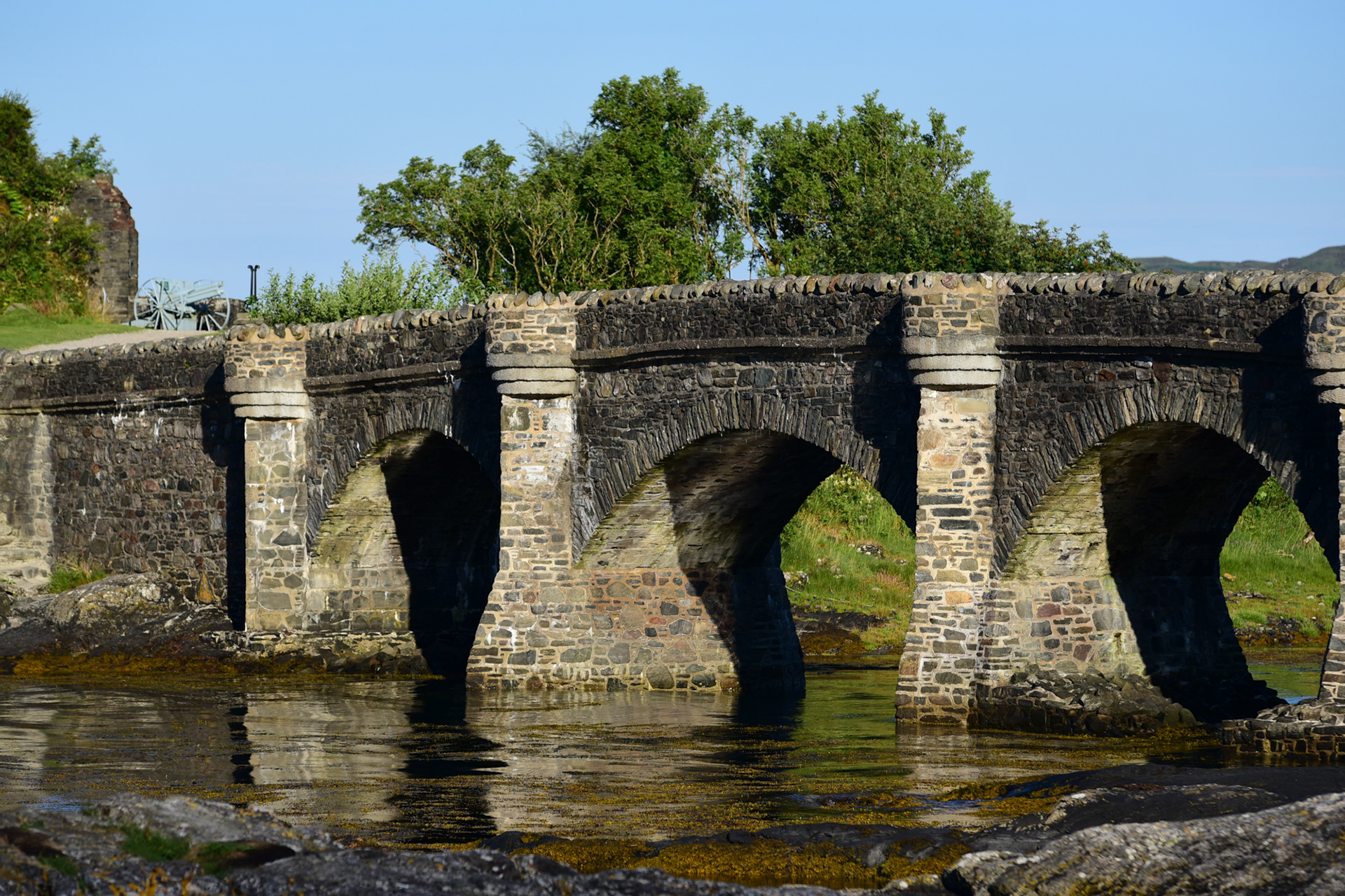 causeway at Eilean Donan