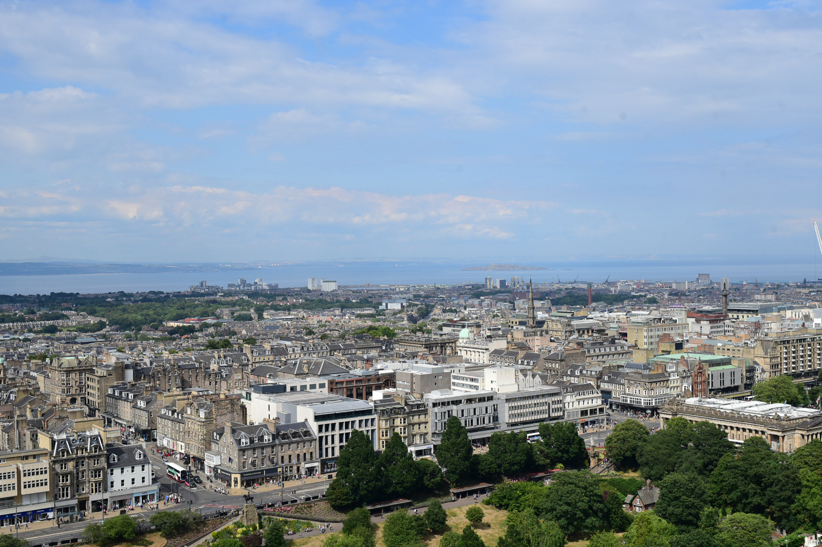 view from Edinburgh Castle