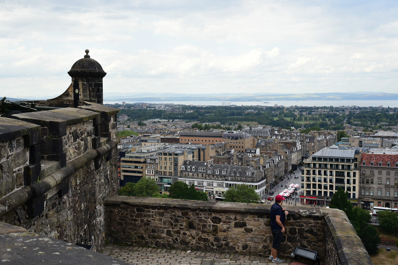 New Town from Edinburgh Castle