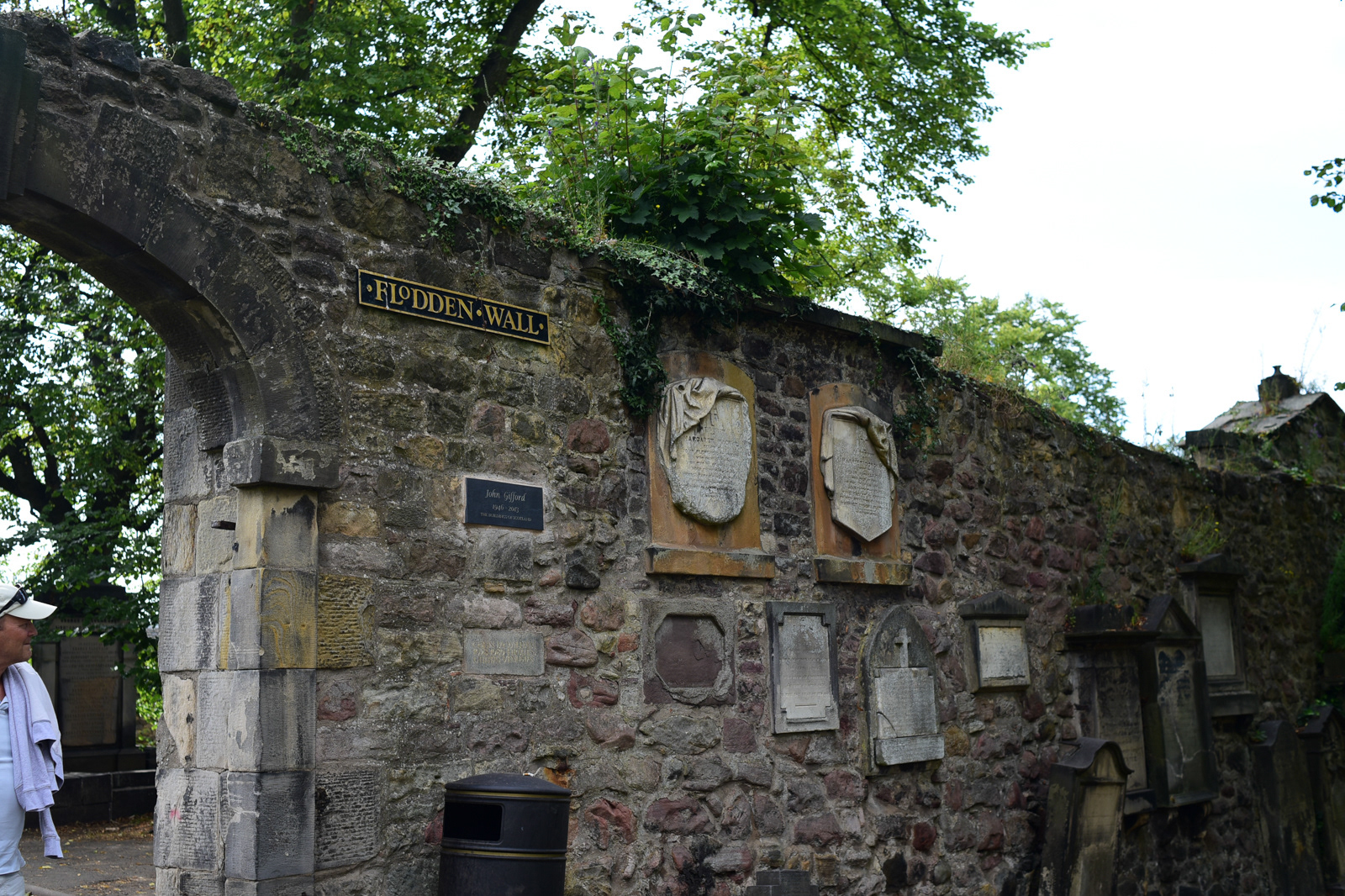 Original Flooded Wall of the city