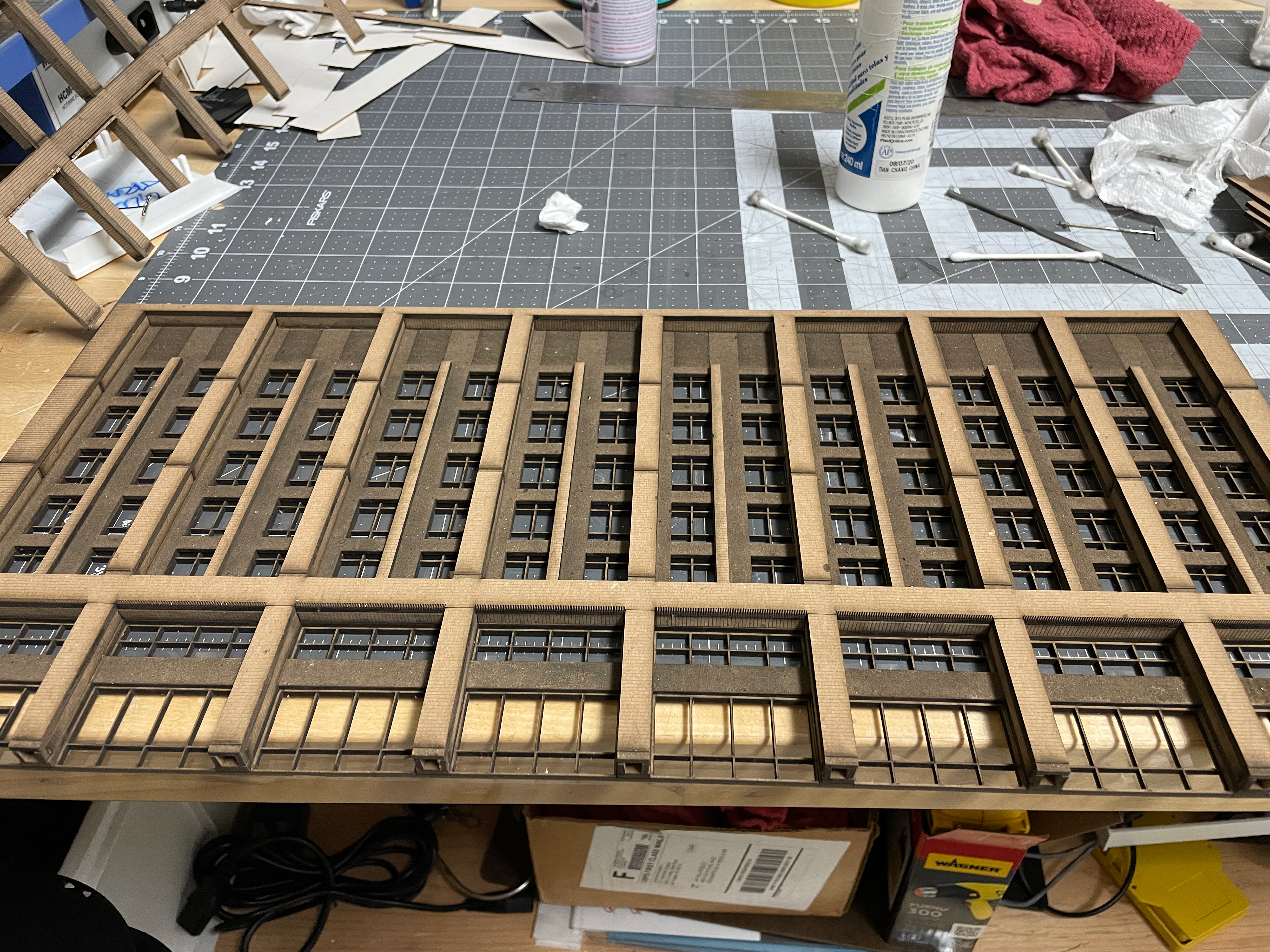 Complete wall assembly