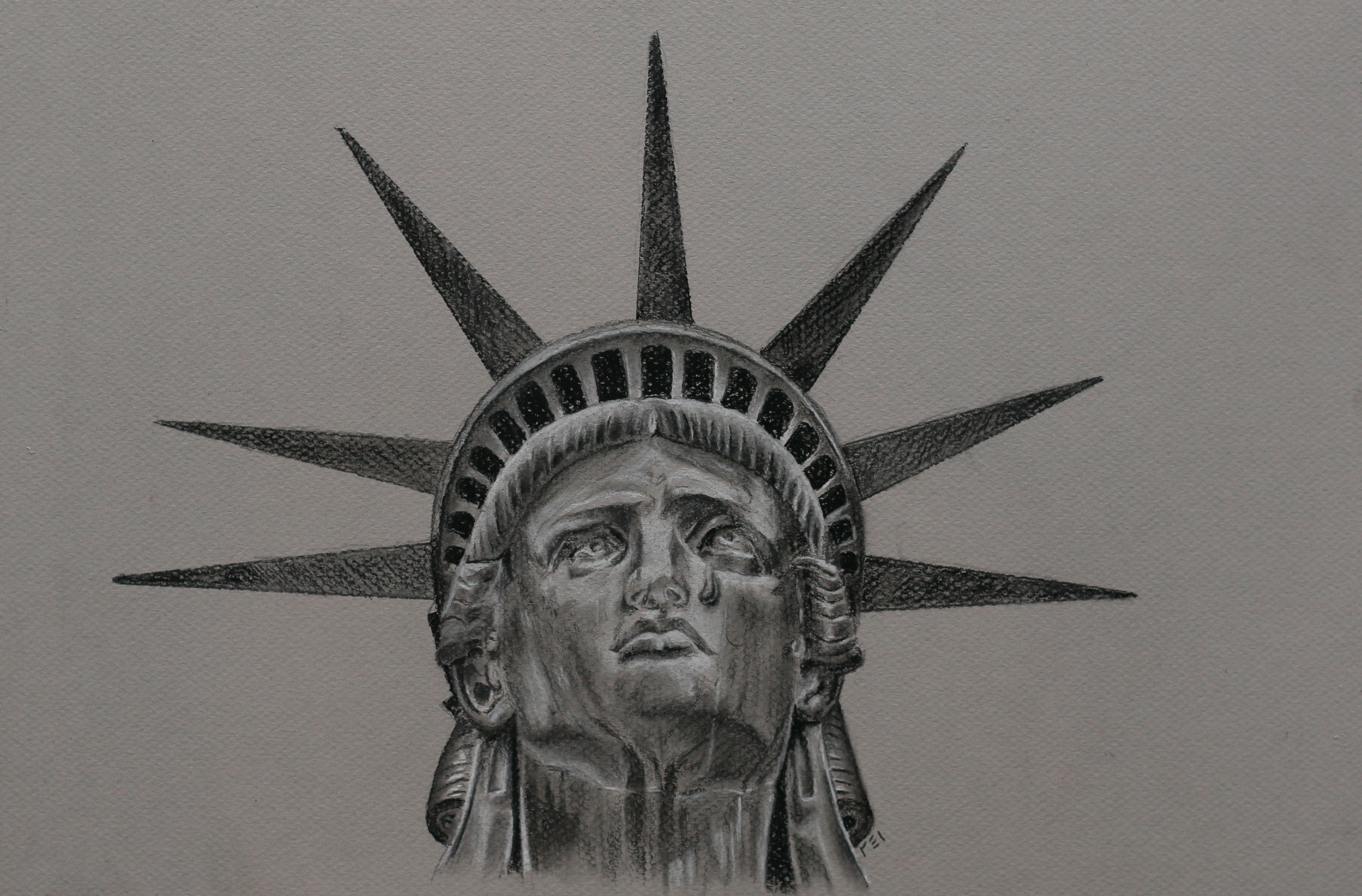 Lady Liberty — 16 x 10 — $300