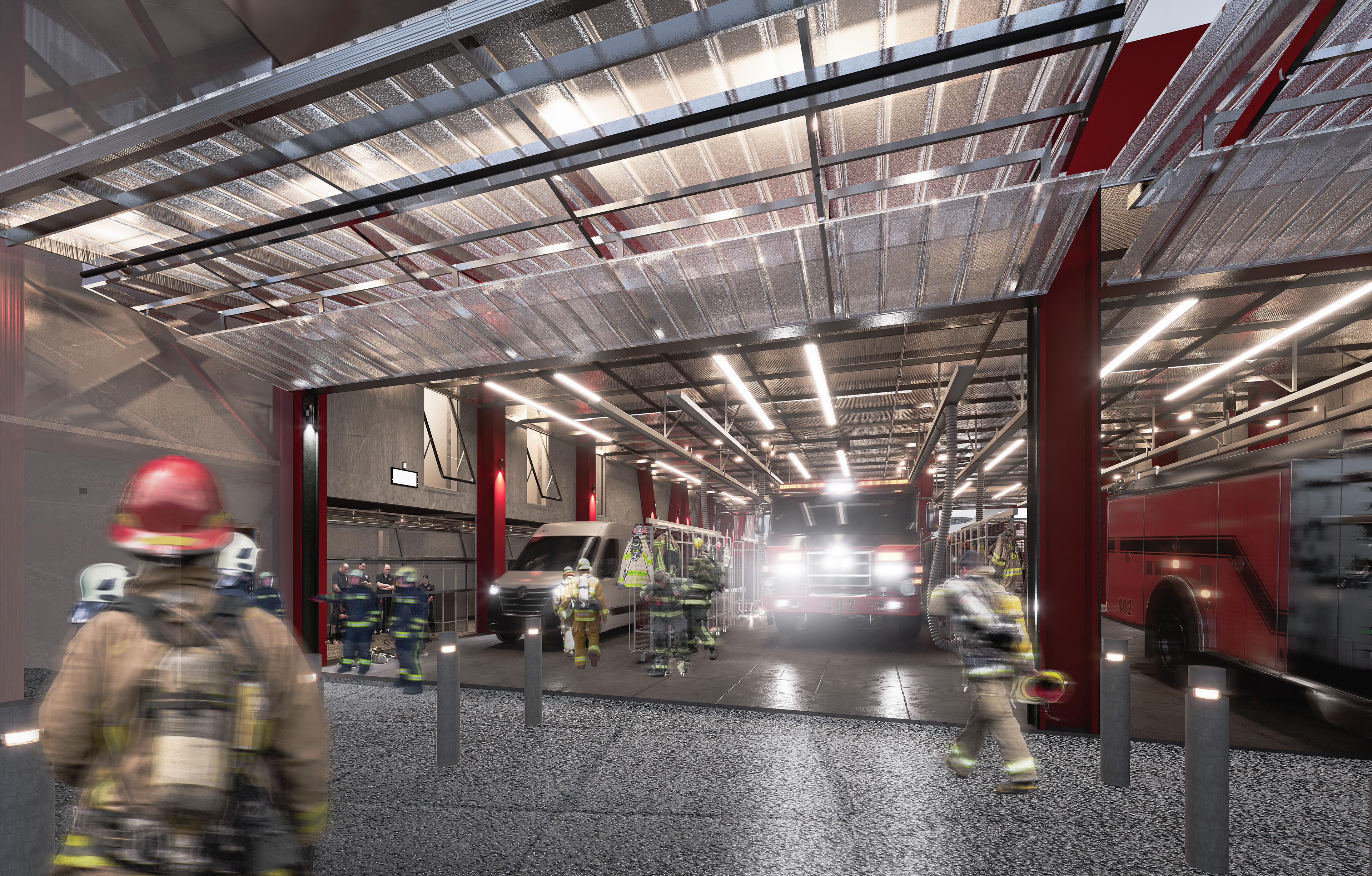 Apparatus Bay Entrance