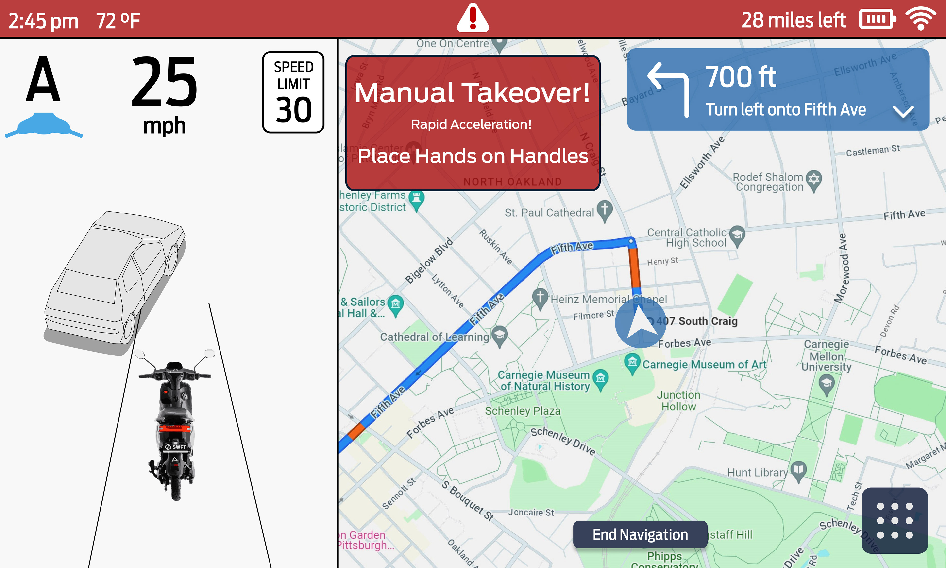 Manual Takeover Request