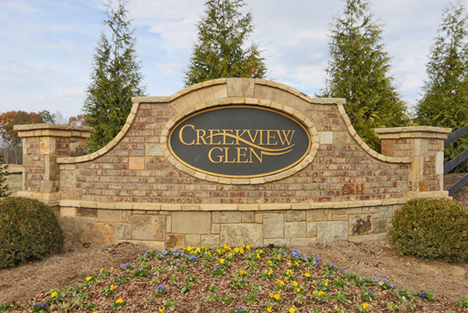 creekview glen |  pulte homes  |  georgia  |  logo design