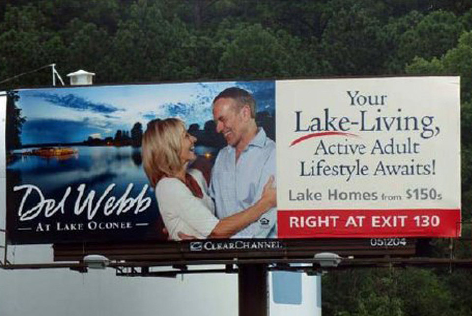 del webb at lake oconee  |  georgia  |  billboard