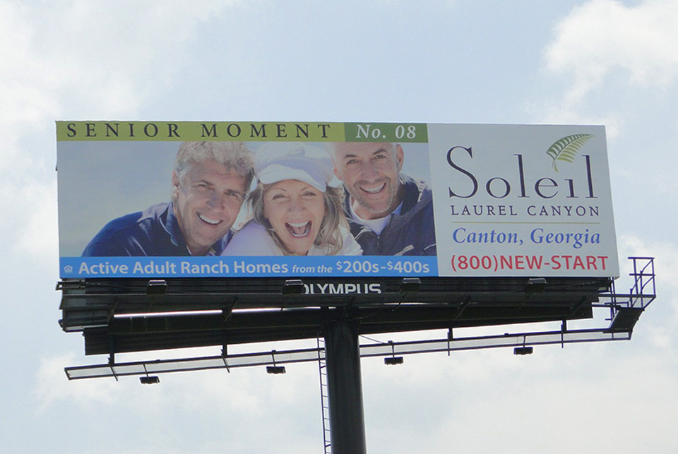 soleil laurel canyon active adult  |  georgia  |  billboard