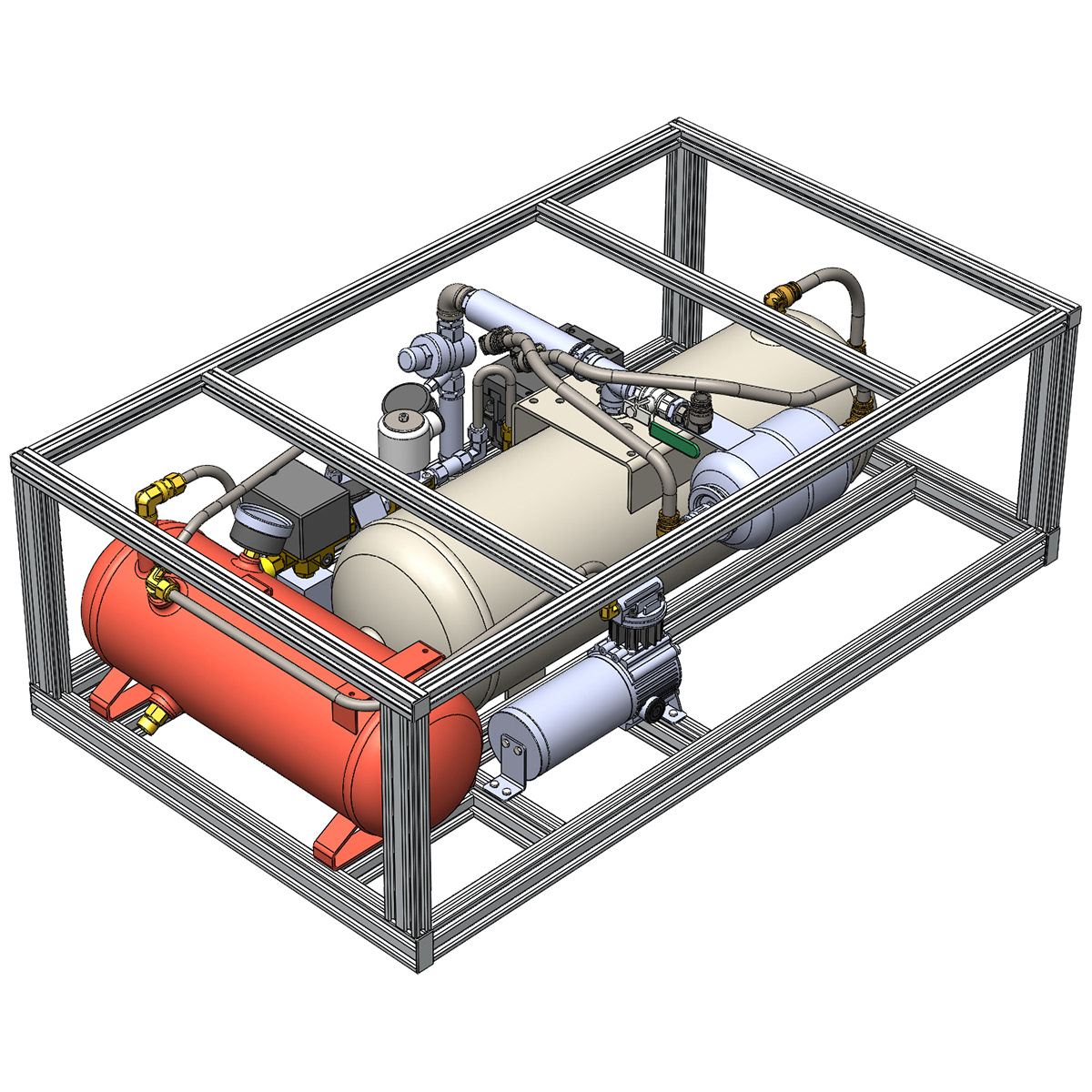 소화용구 기구설계