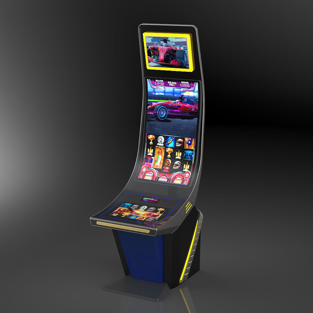 Curved Display Slot Machine concept design