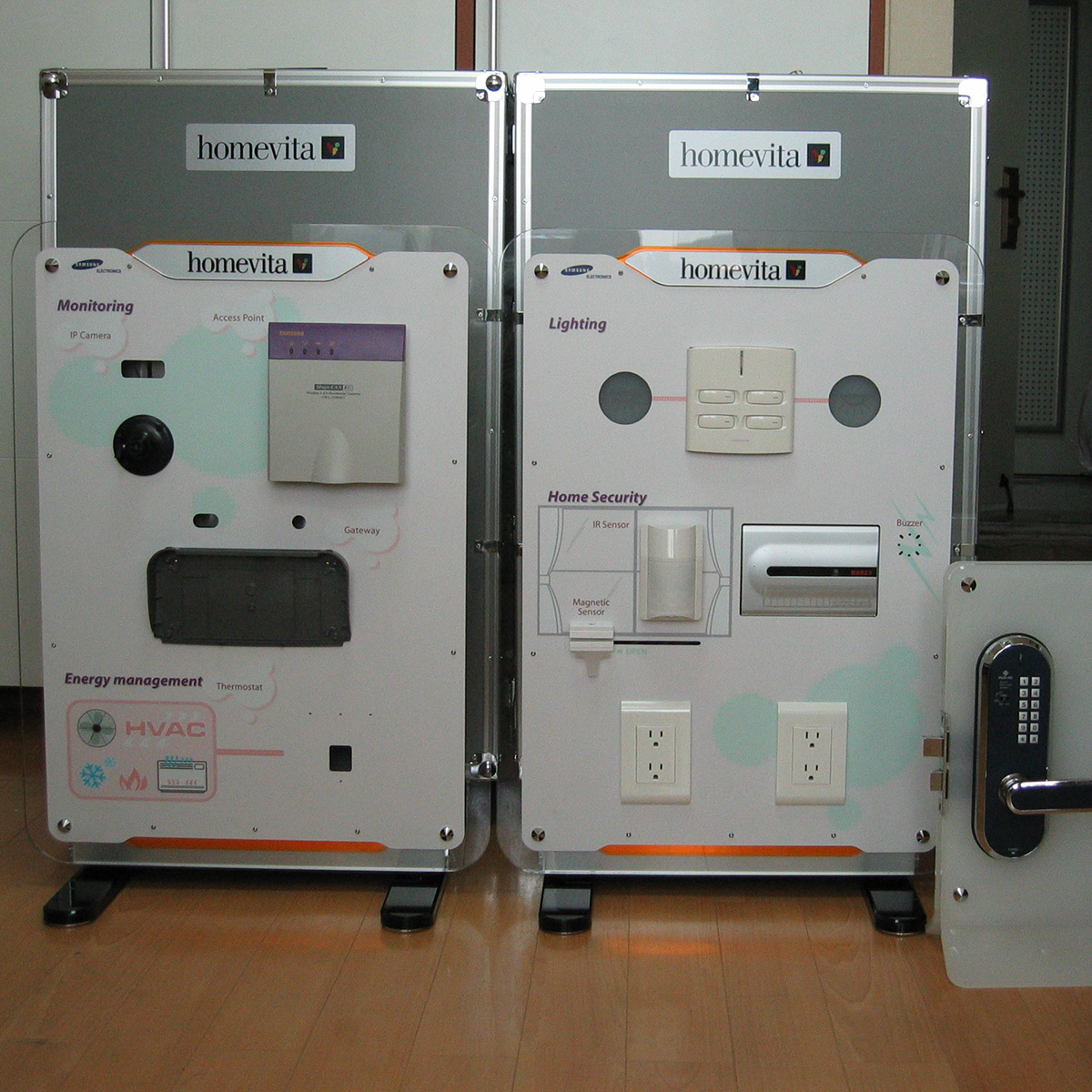 삼성 홈비타 홈네트워크 데모킷 (해외영업용) / (주)삼성전자