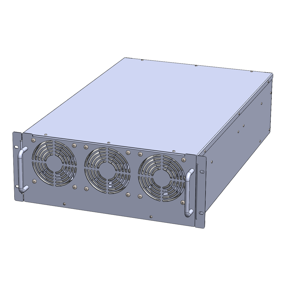GPU Rack Case modeling