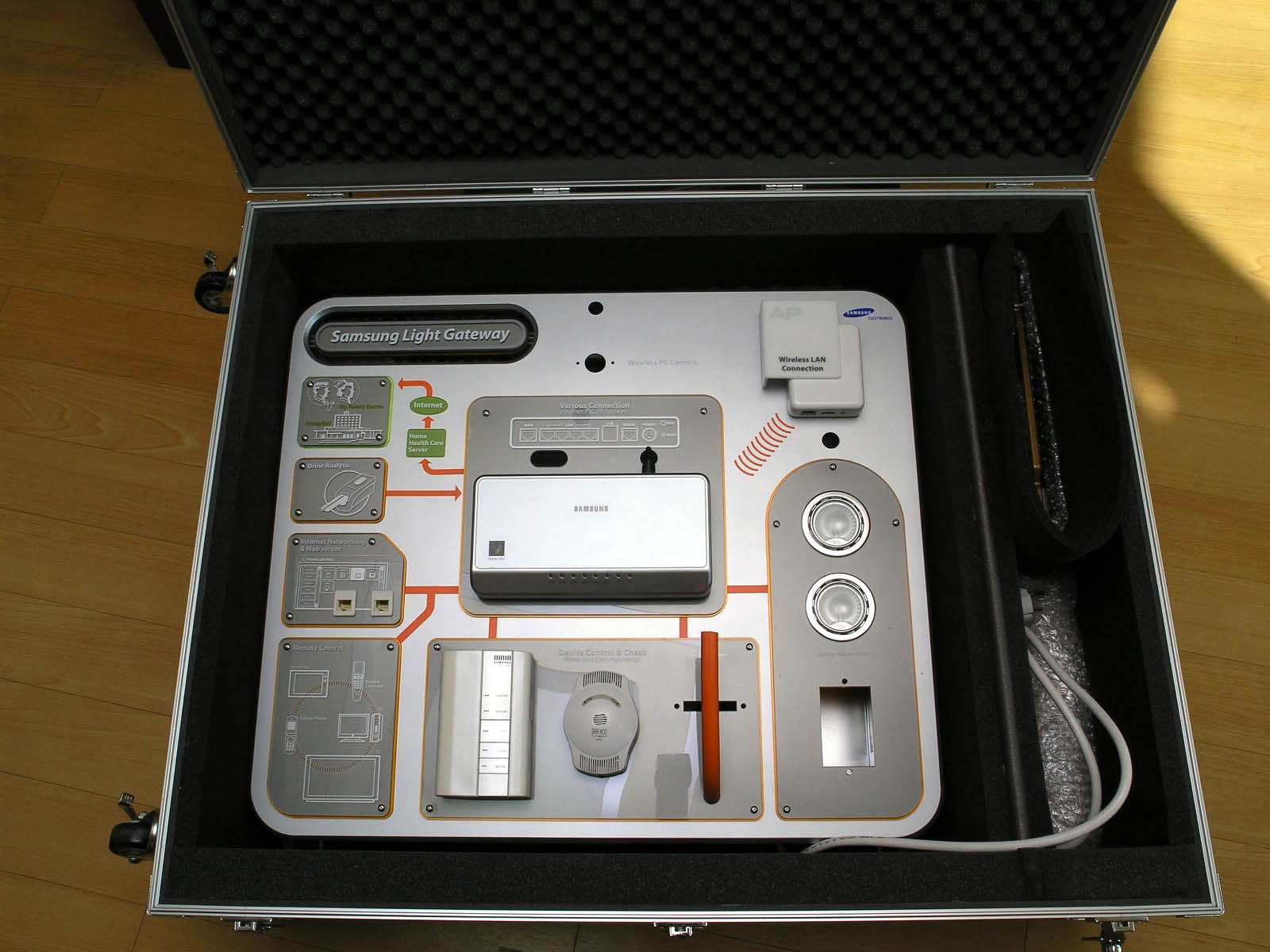 삼성 바하 홈네트워크 데모킷 (해외영업용) / (주)삼성중공업
