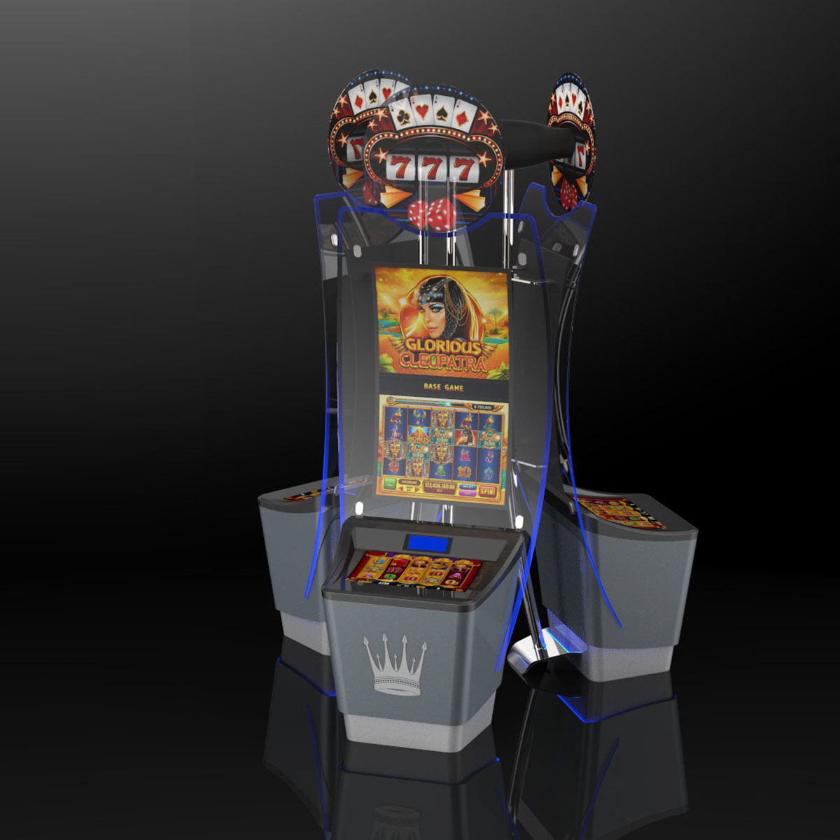 Curved Display Slot Machine concept design