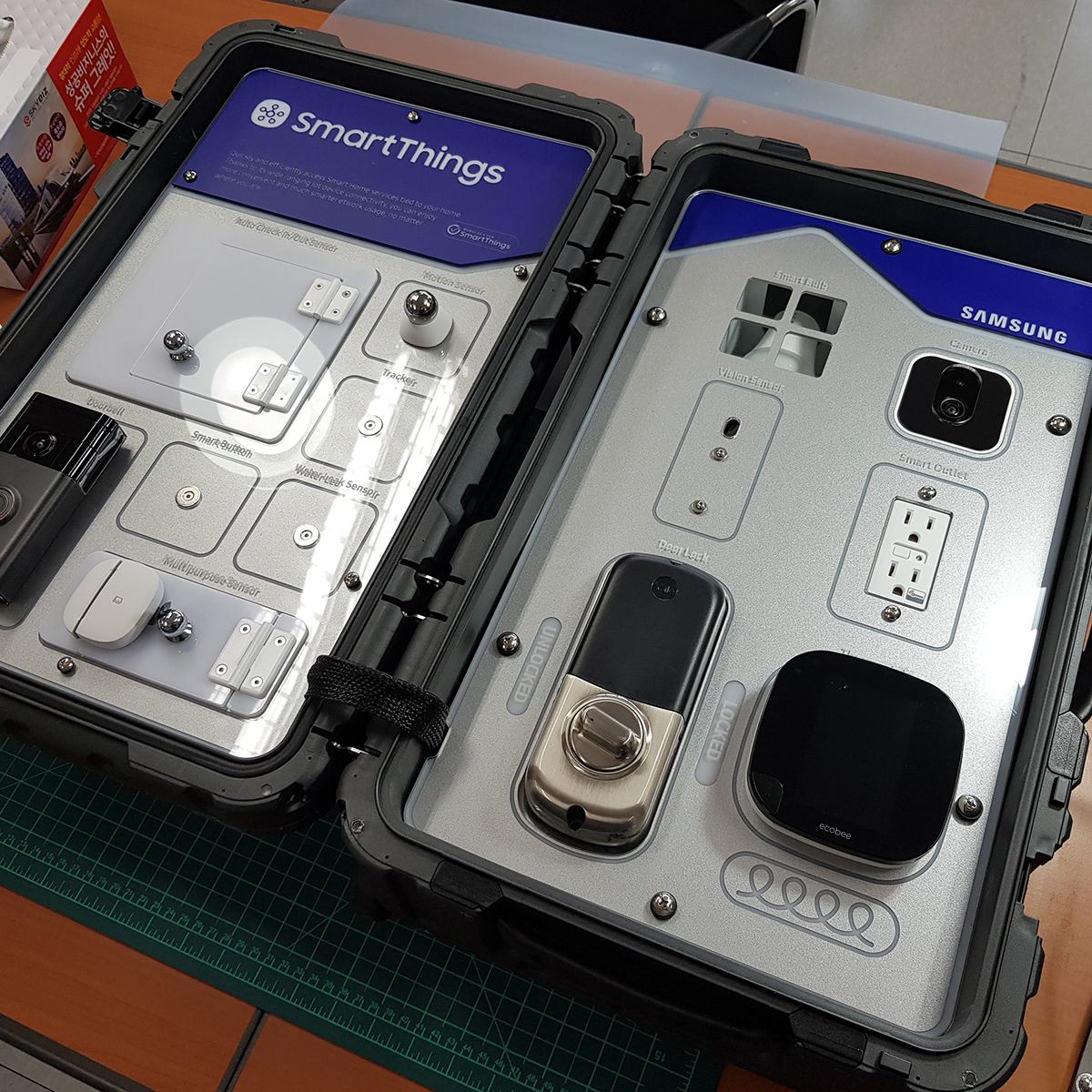 삼성전자 SmartThings 데모킷 (해외영업용/기내캐링)