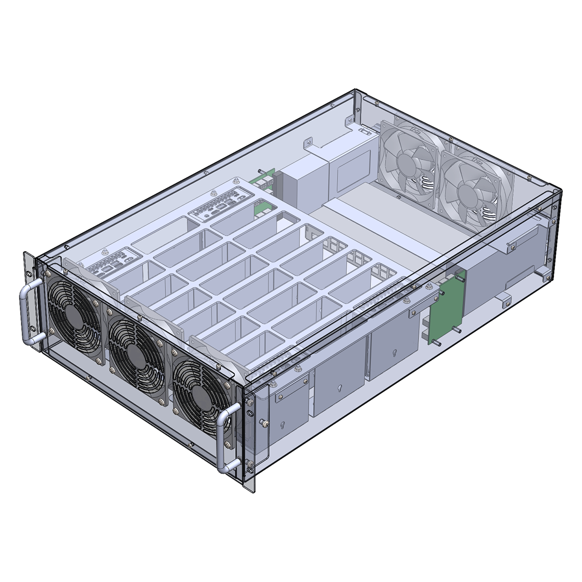 GPU Rack Case modeling