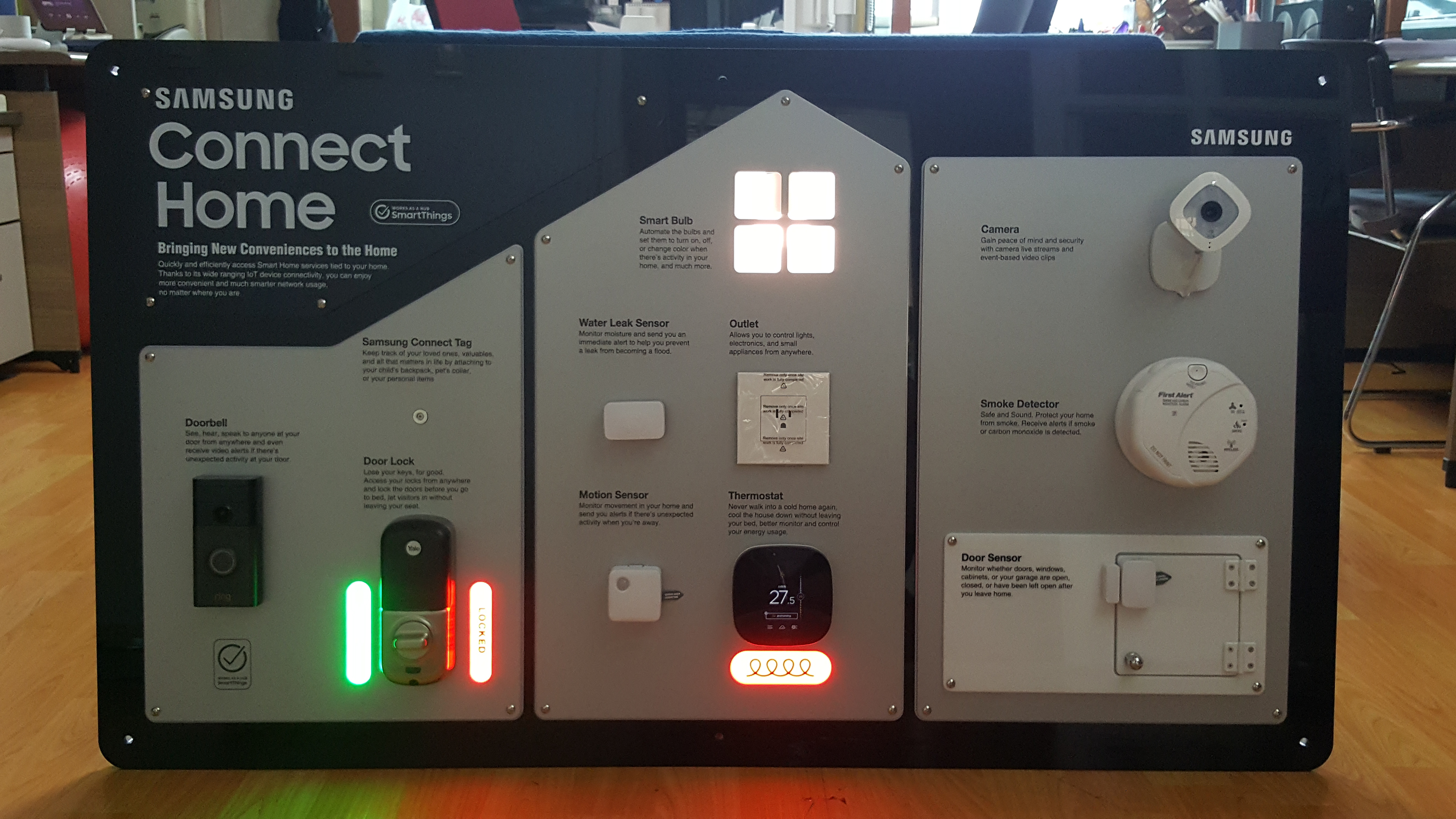 삼성 커넥트홈 데모패널 / 삼성전자