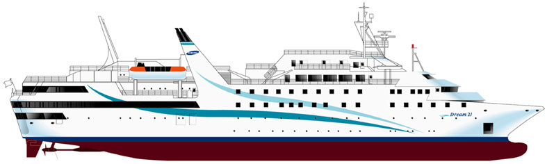 Dream21 Cruise Super Graphic Artworks