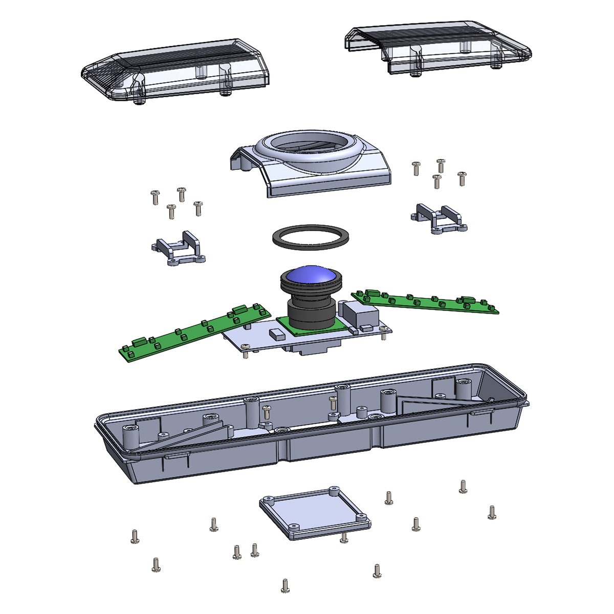 주차관제 카메라 표시등 시스템 기구설계