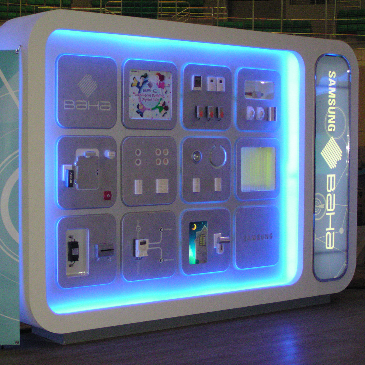 삼성 바하 전시장 디자인