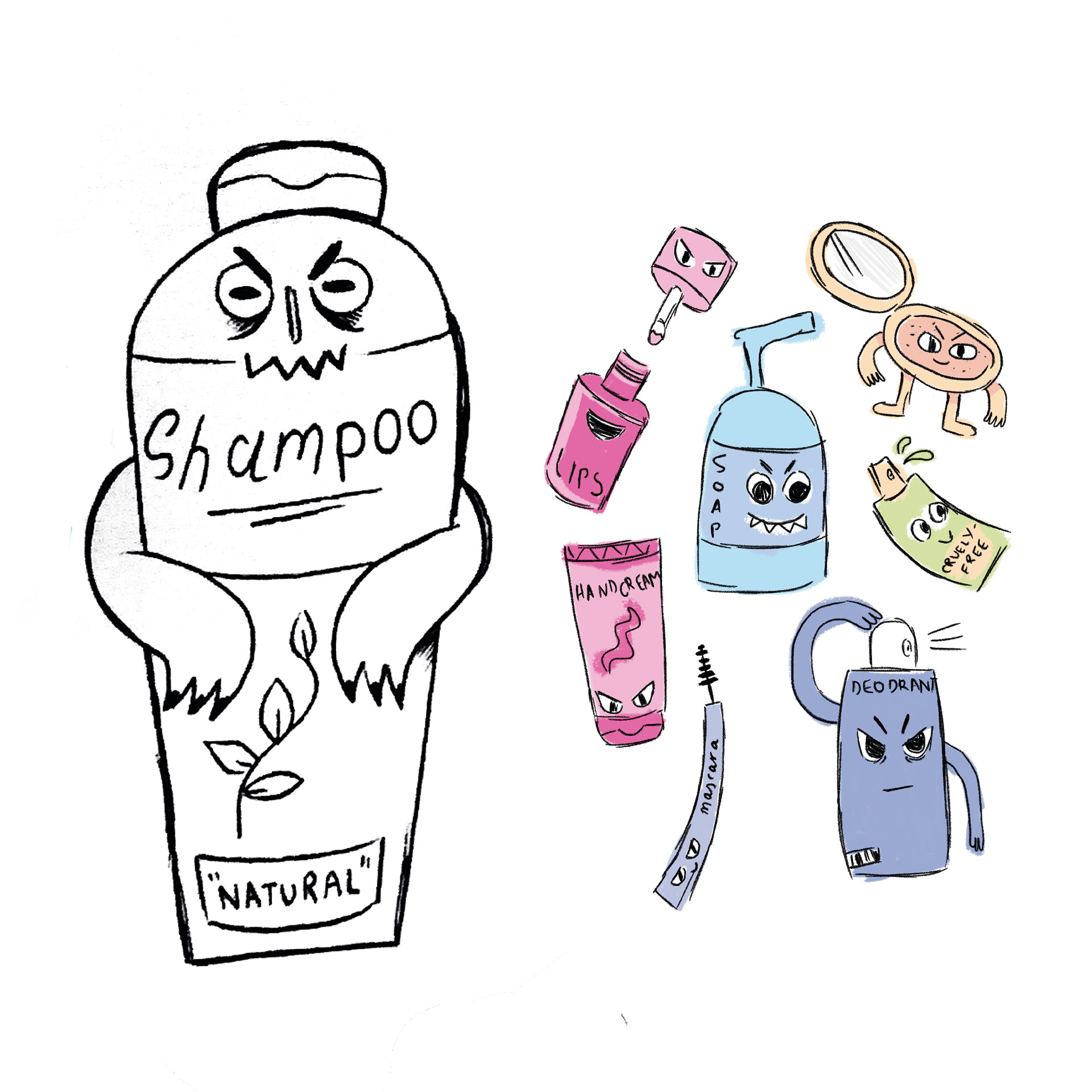 Concept Cosmetics Characters
