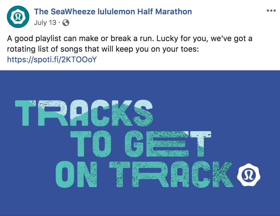 Random draw registration for the Seawheeze Lululemon Half Marathon