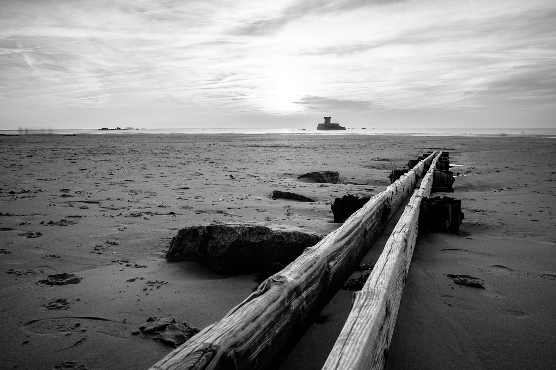 BW La Rocco Tower, St Ouen's Bay, Jersey