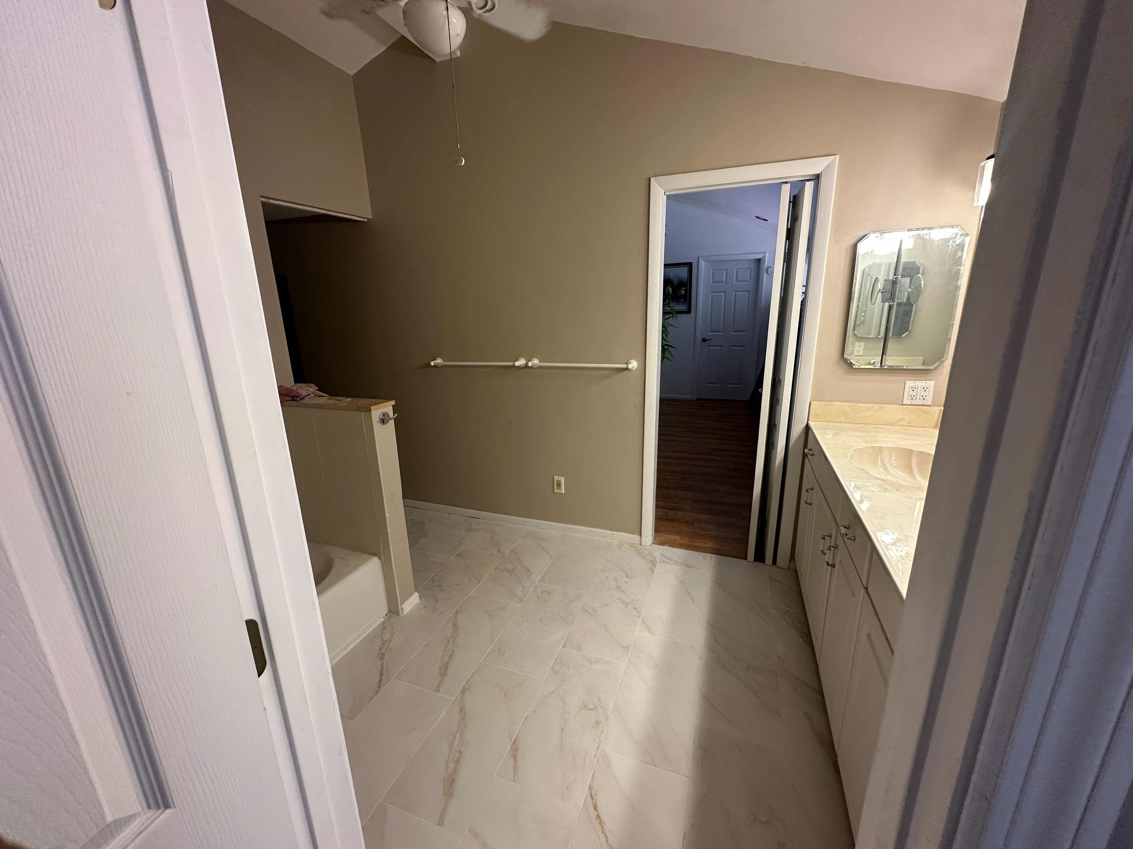 Updated bathroom