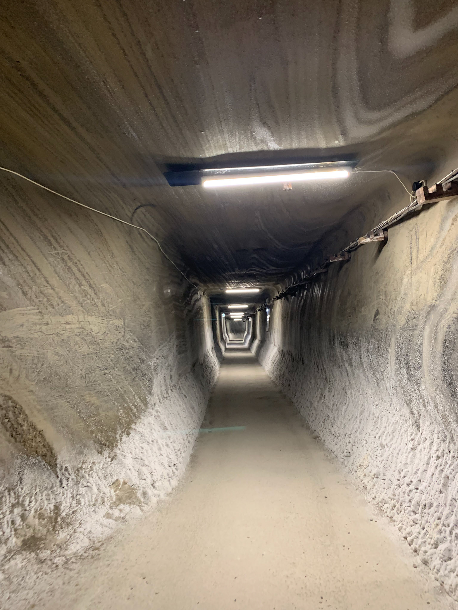 Pathway to the mines