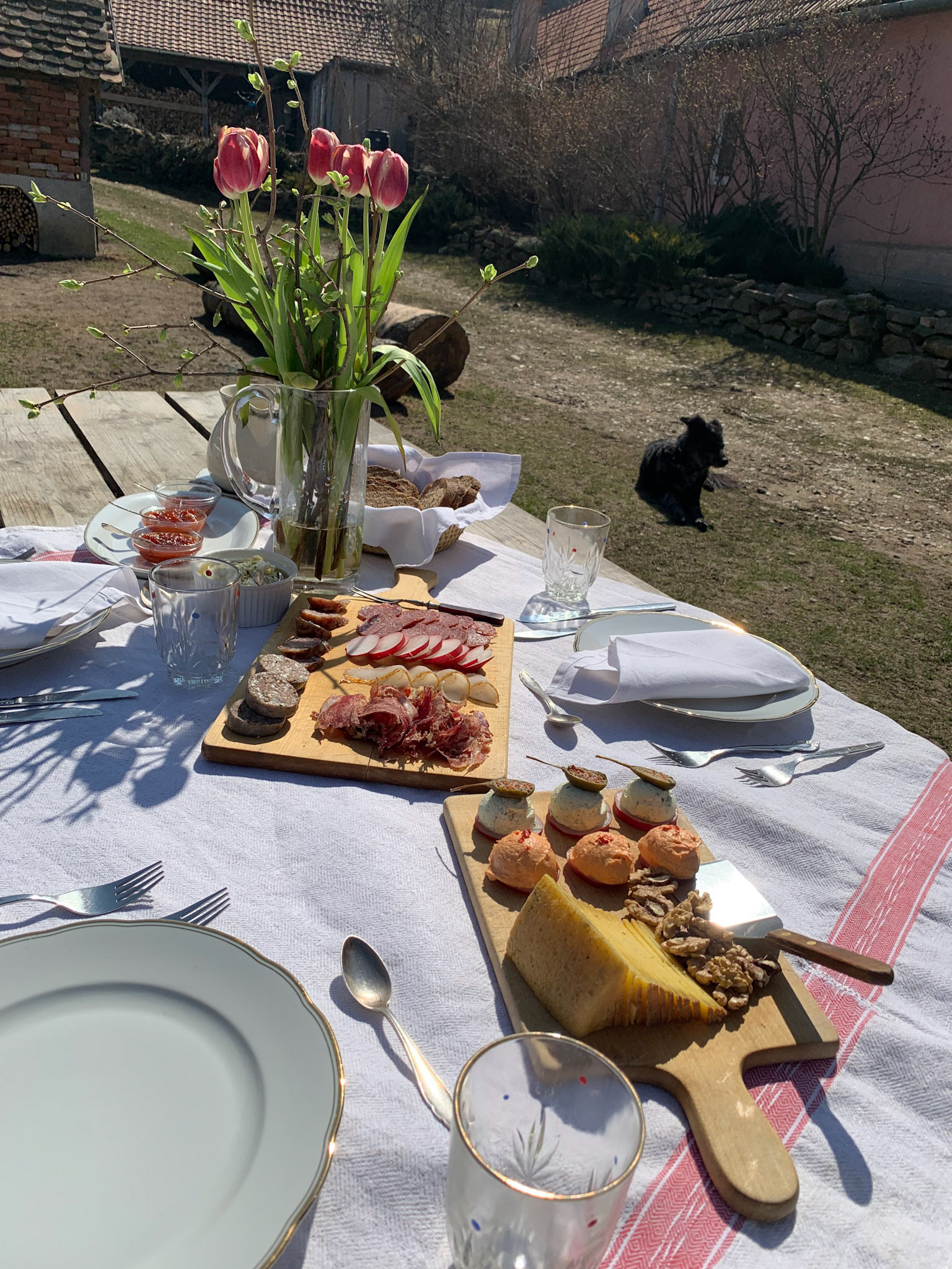 We stopped at Mosna for our next home made lunch. I was expected the standard Romanian fare, what I got was unexpected, and completely blew my mind.