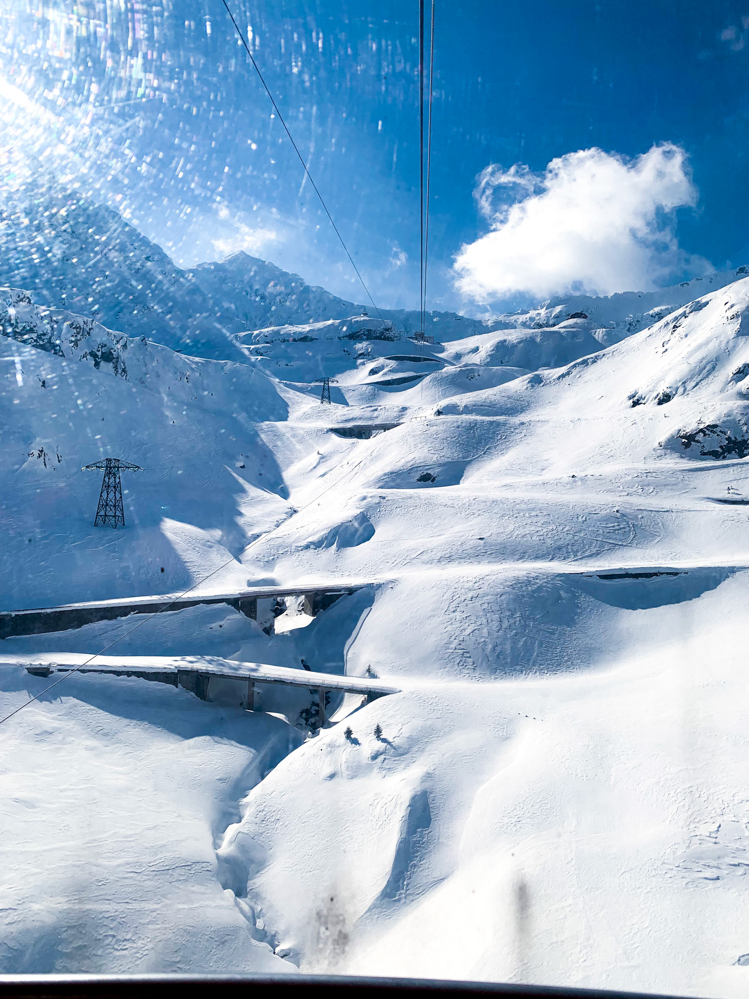 You are looking at Transfagarasan. Just covered in snow