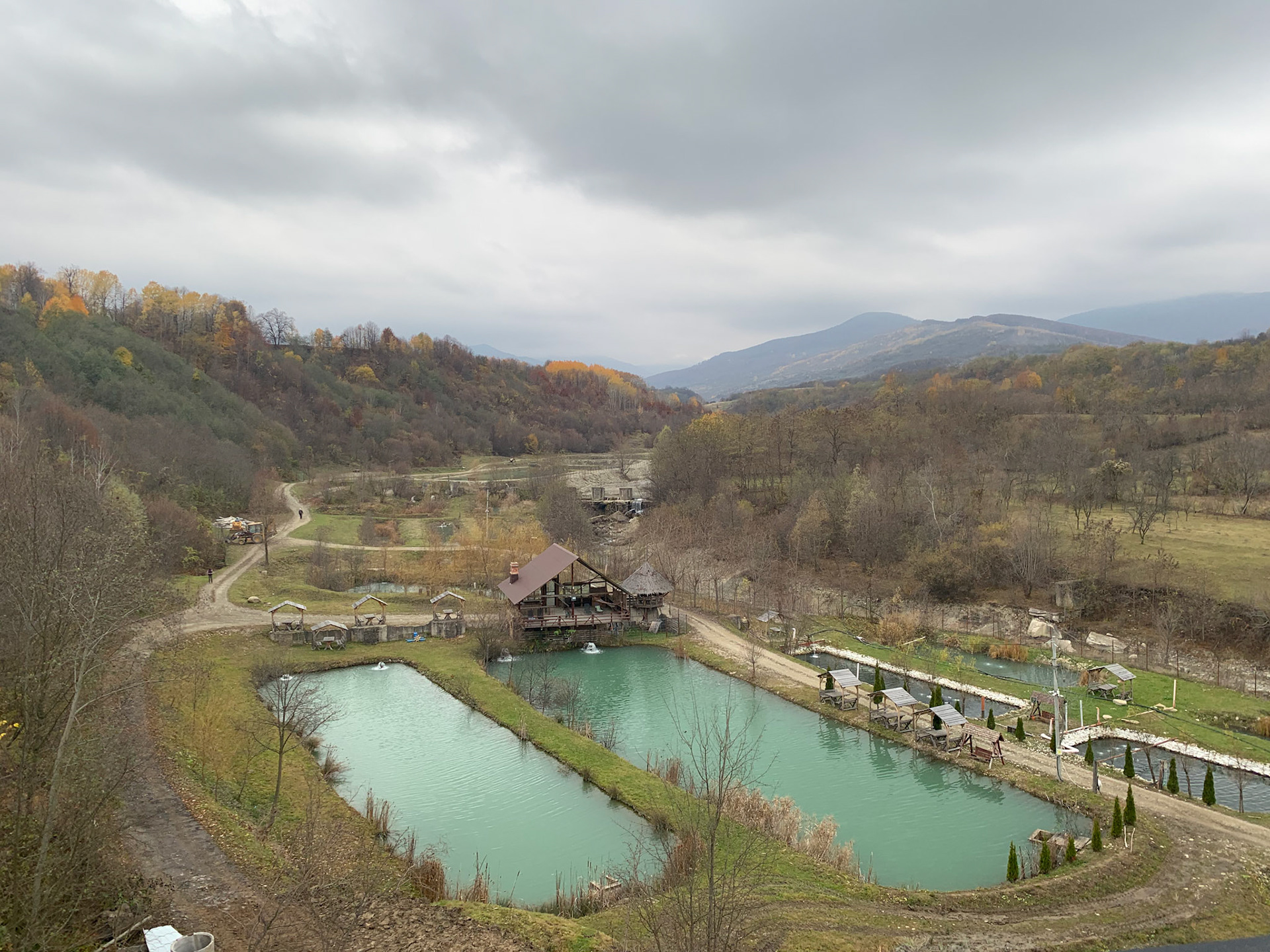 The Trout fishing farms