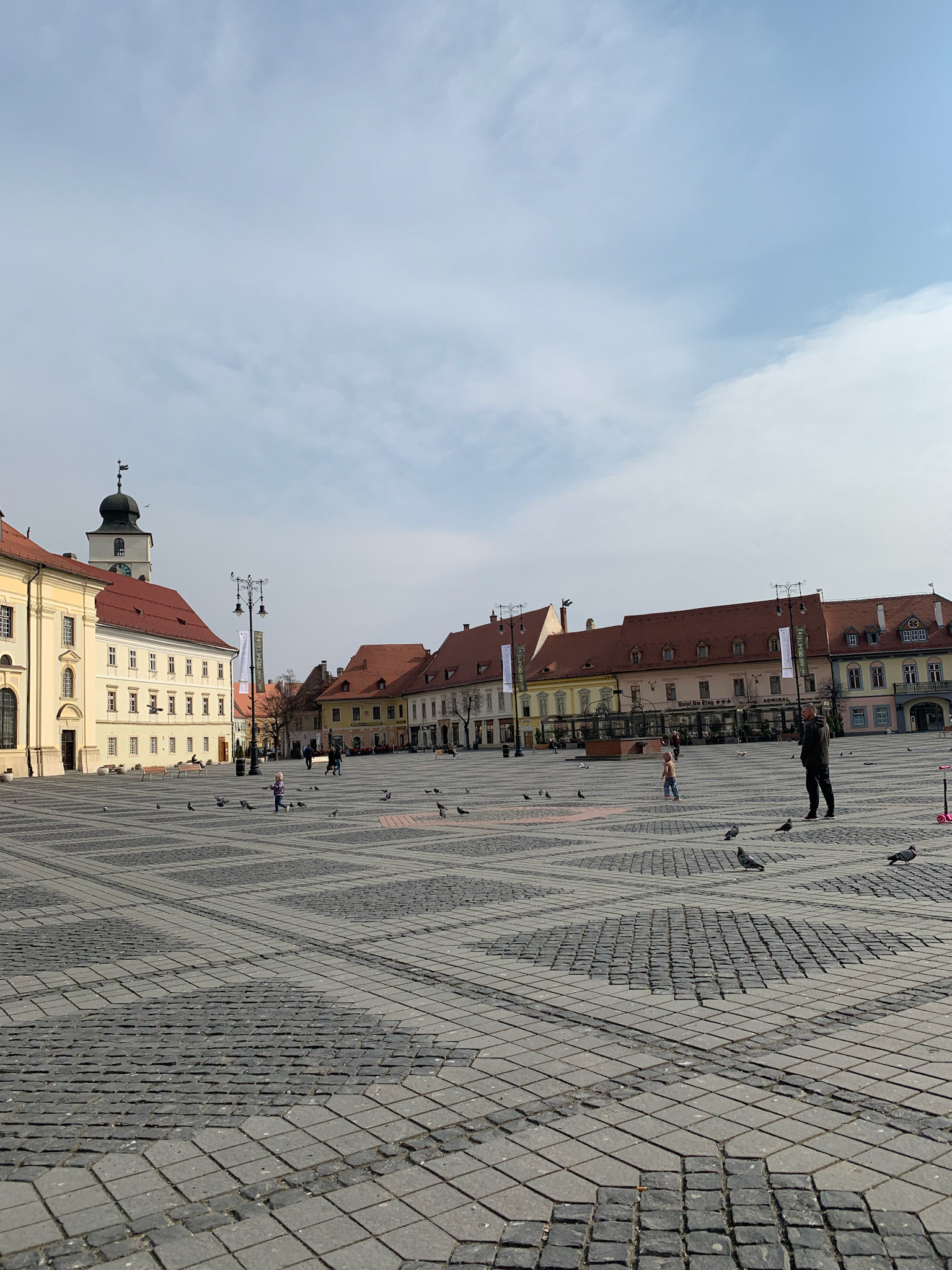 Last view of Sibiu's big square, Piata Mare.