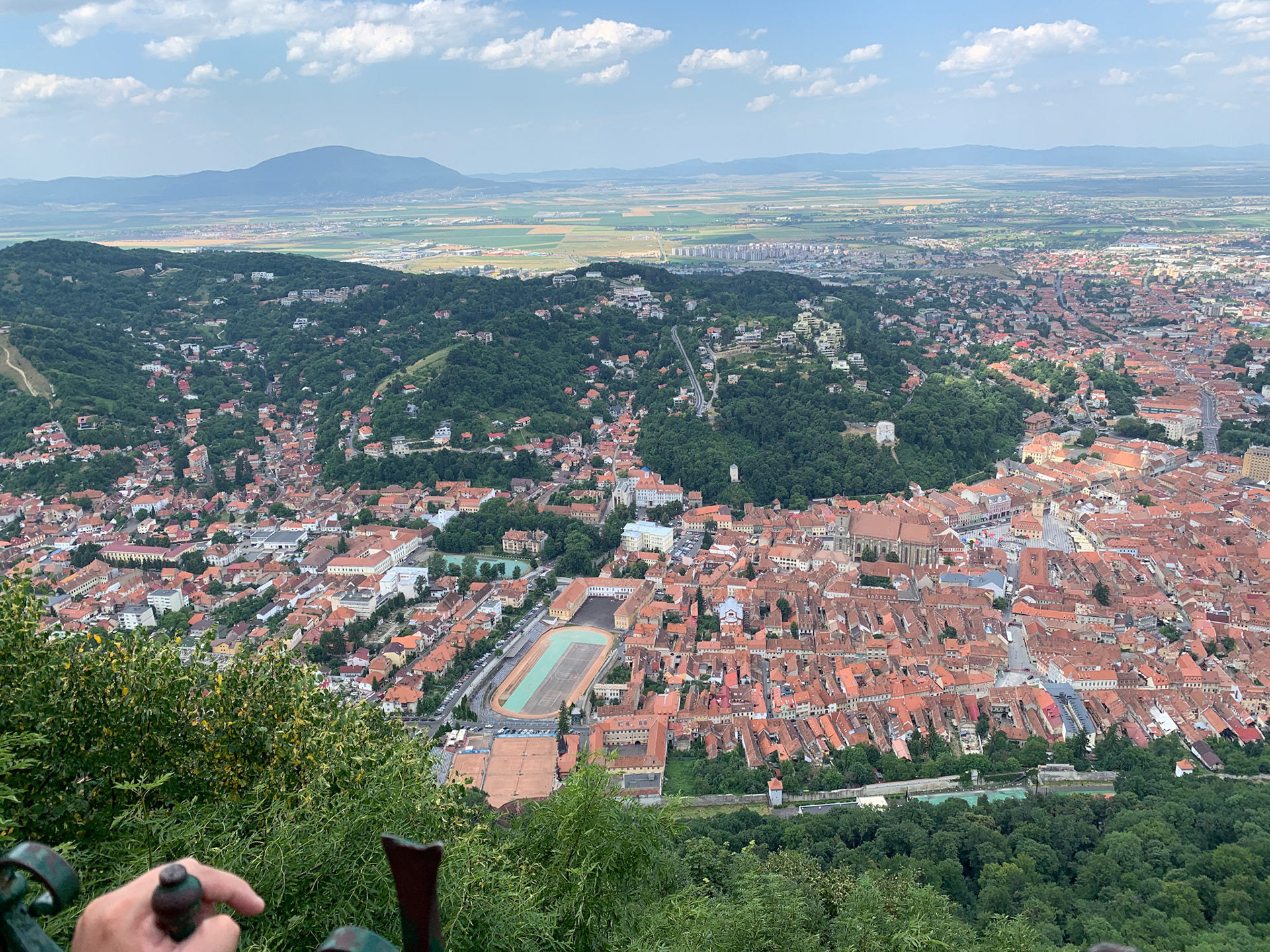 View of Brasov from Tampa