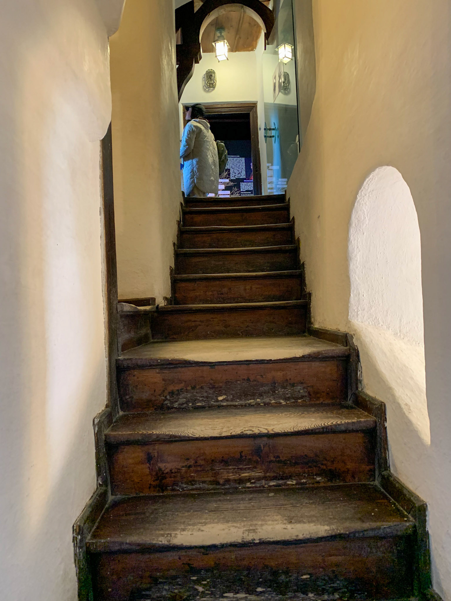 Narrow staircase