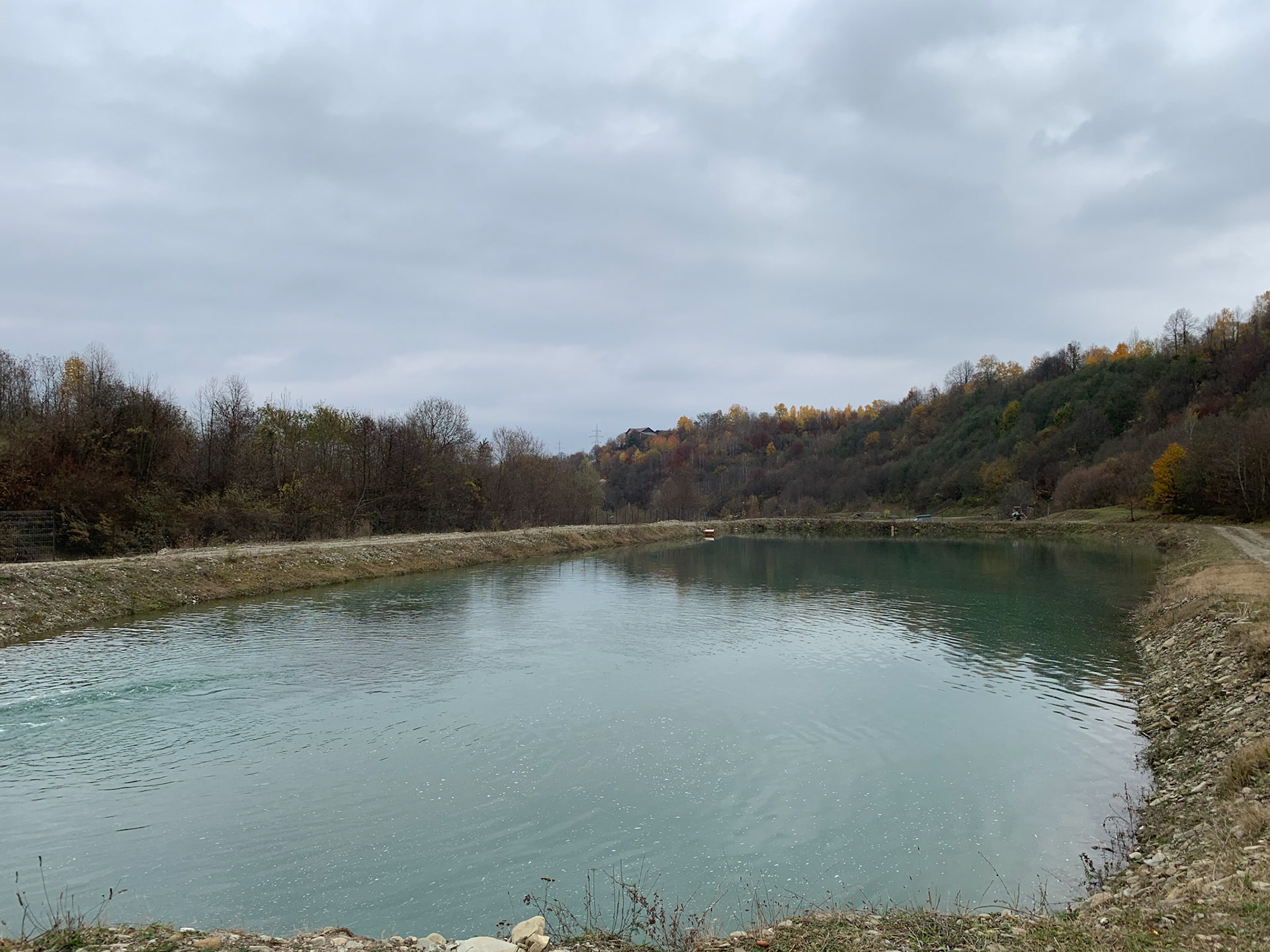 Fish was jumping about here - too fast for me to capture