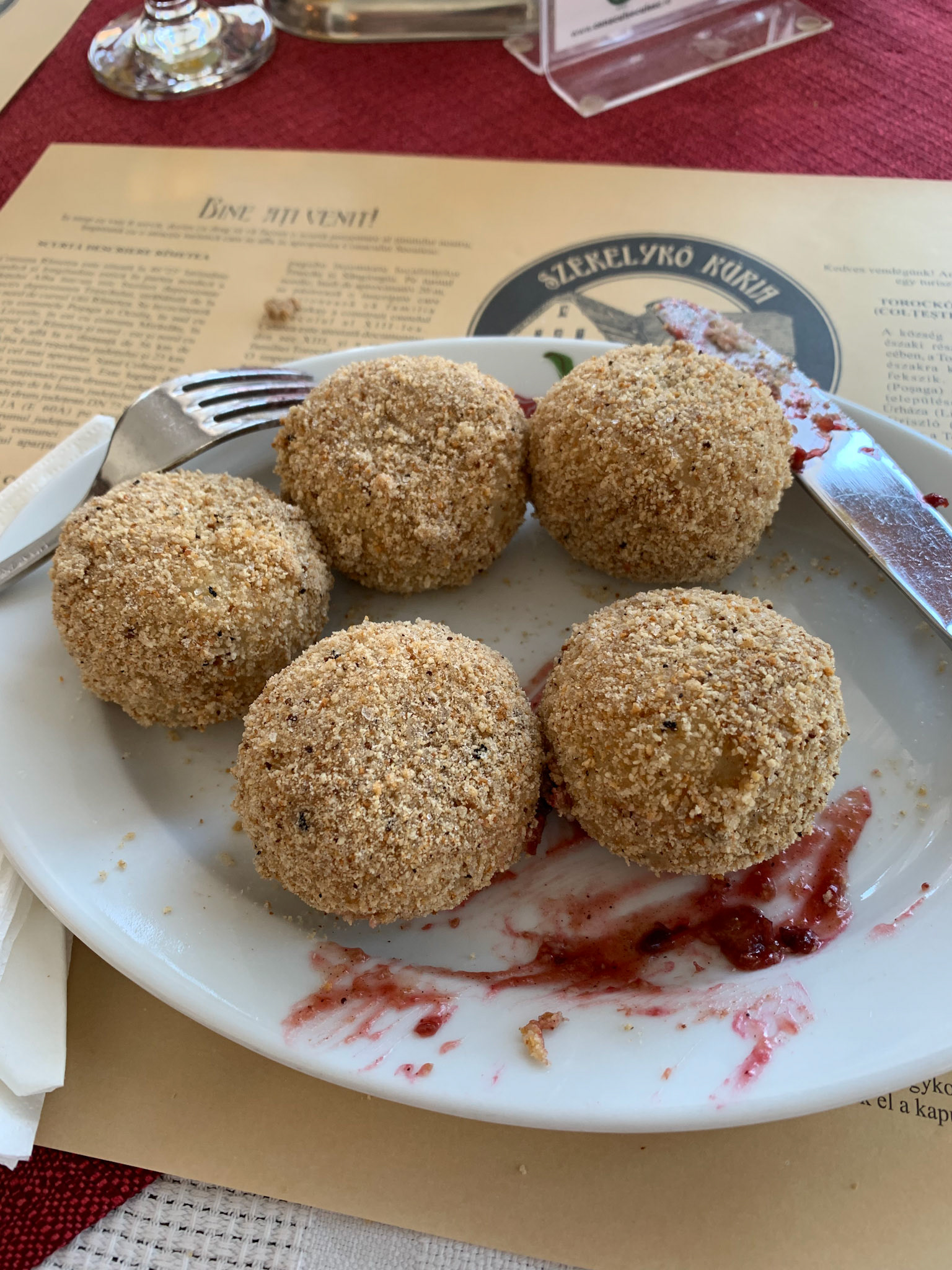 Gomboti cu prune / plum dumplings