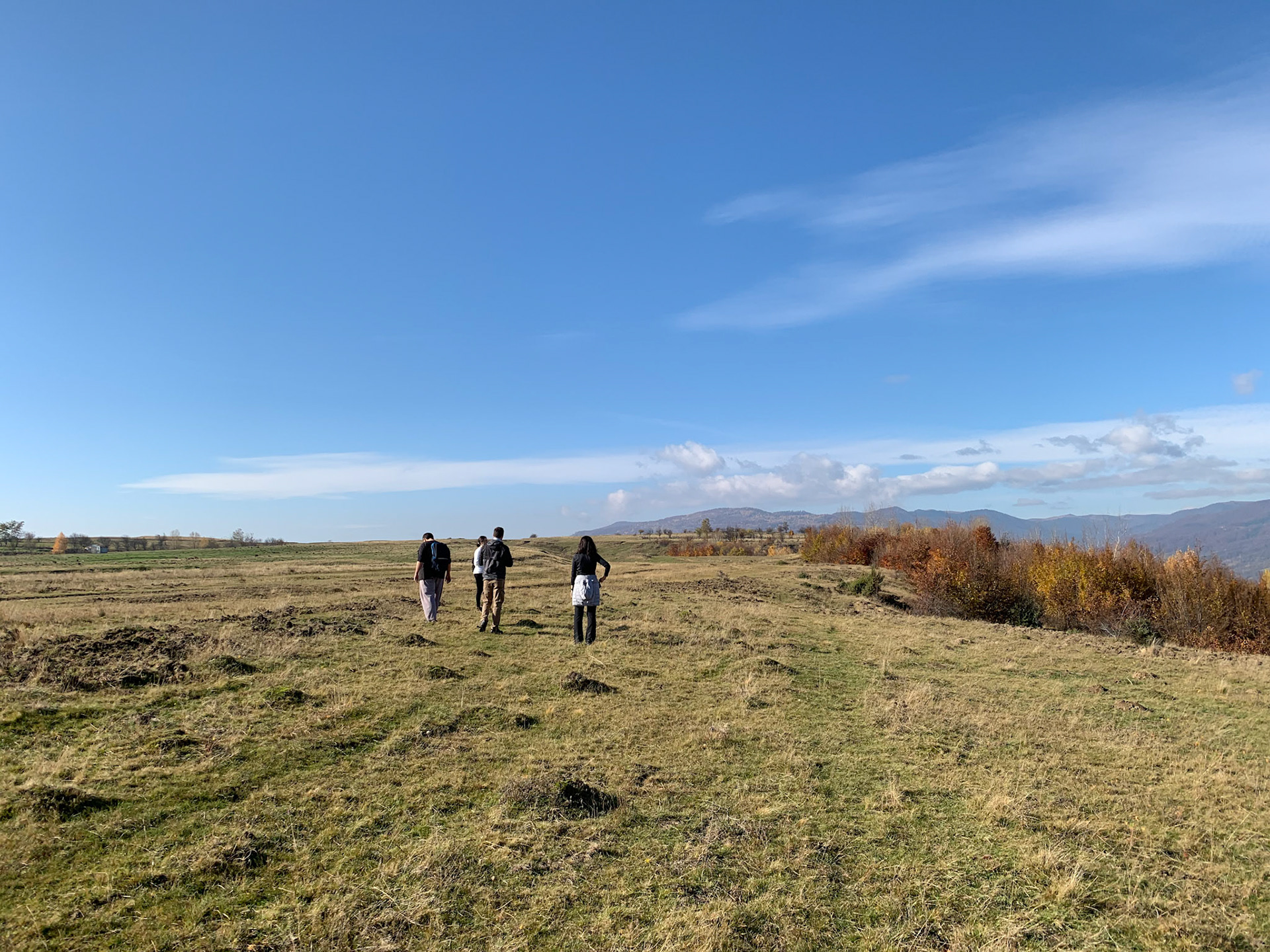 Miles of empty space