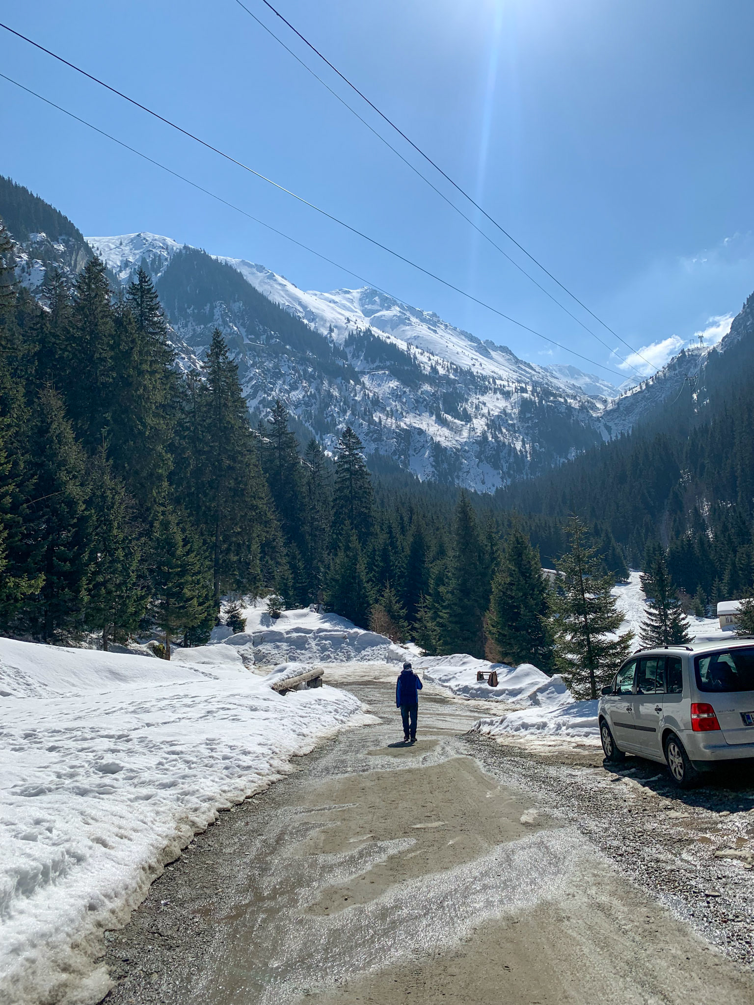 Fagaras mnountains at the back