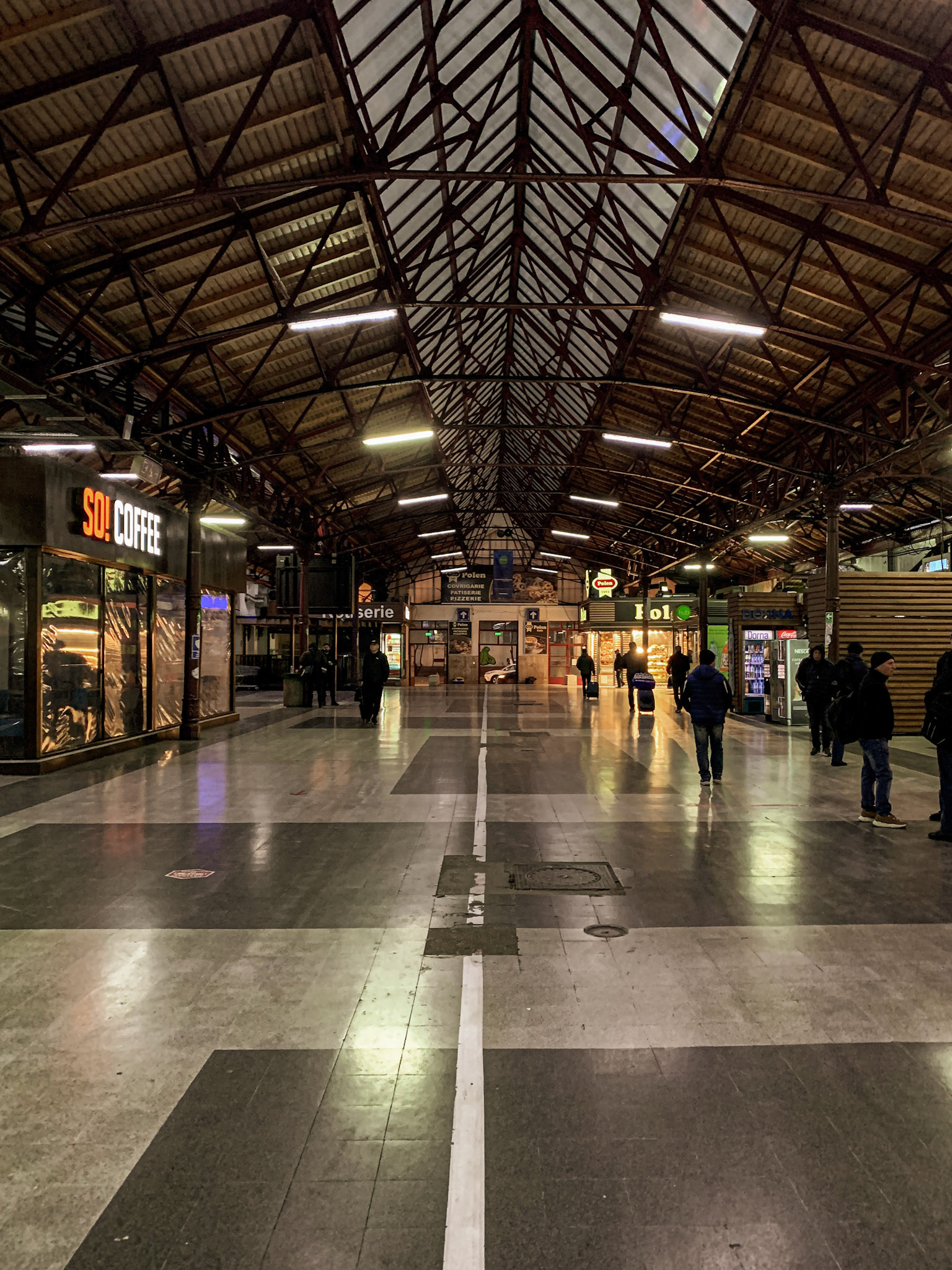 Start of the journey - Bucharest Railway Station