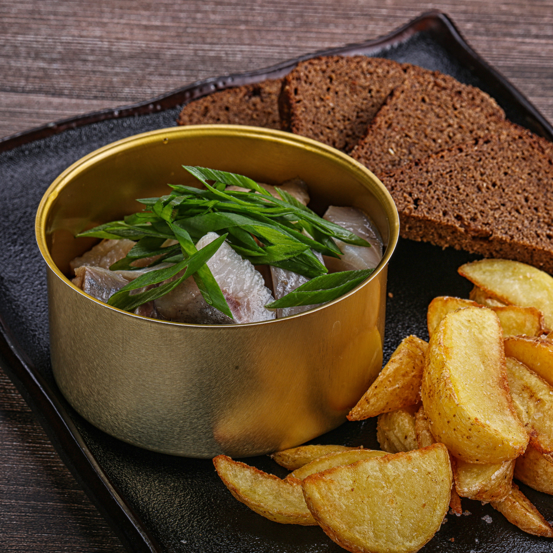 Сельдь с картошкой