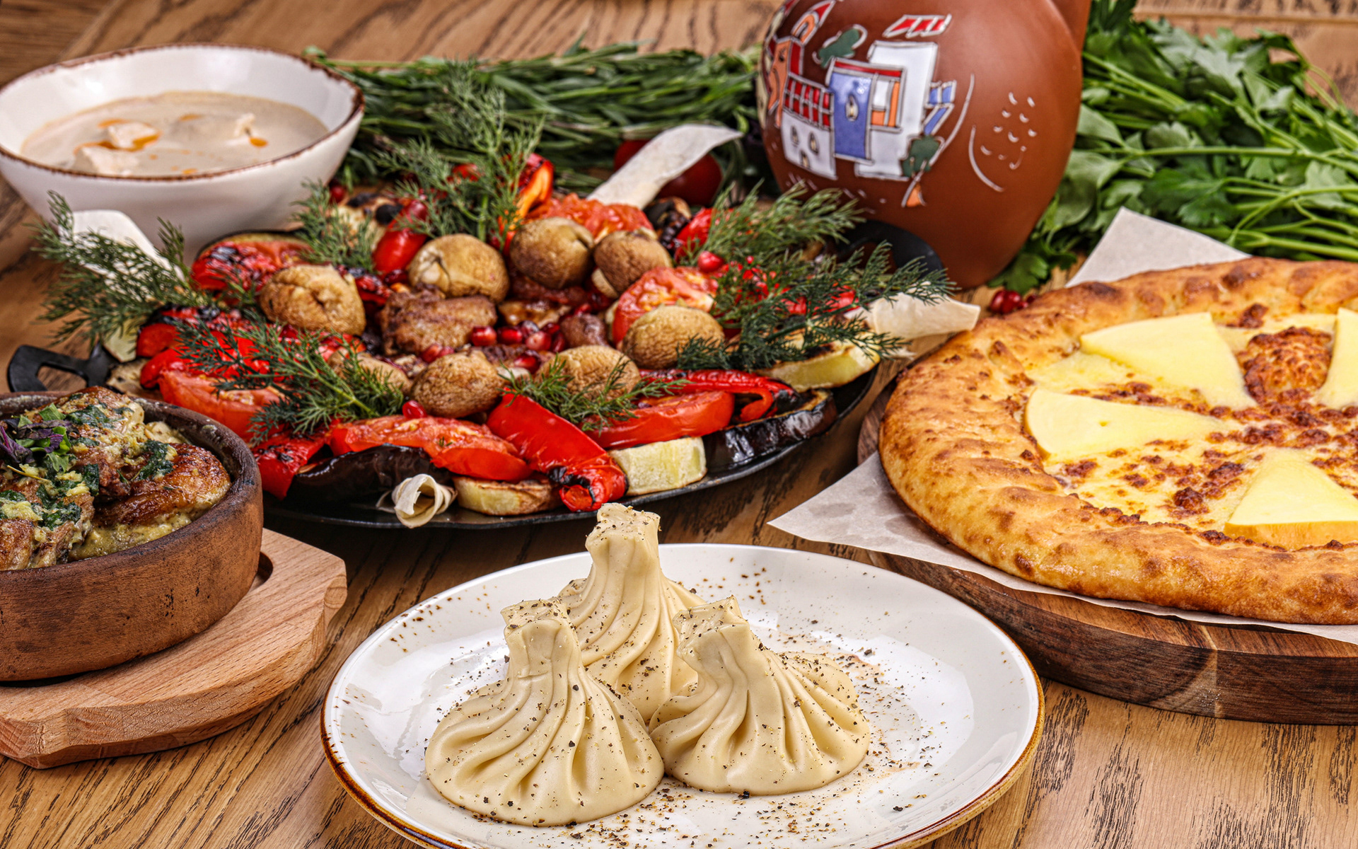 Грузинская кухня ресторан "Сулугуни"