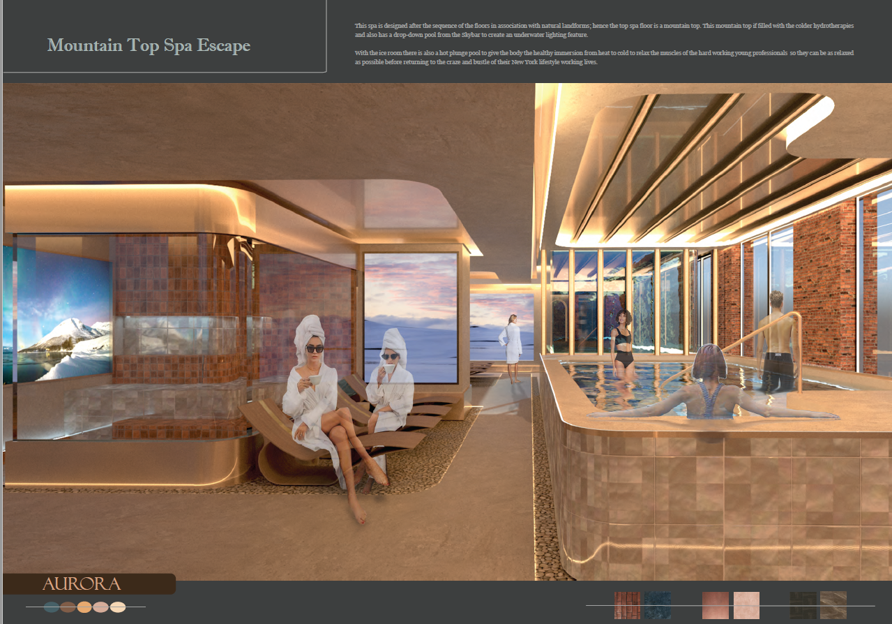 The Mountain Top Spa Floor